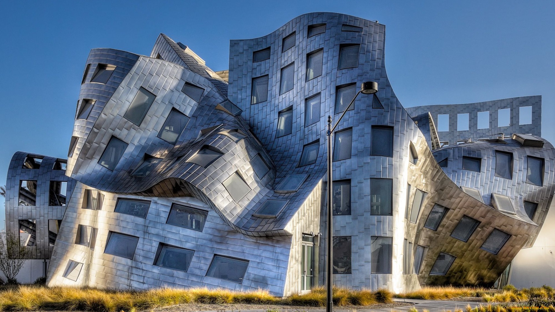 центр, здоровья, мозга, города, лас, вегас, сша, архитектура, оригинальный