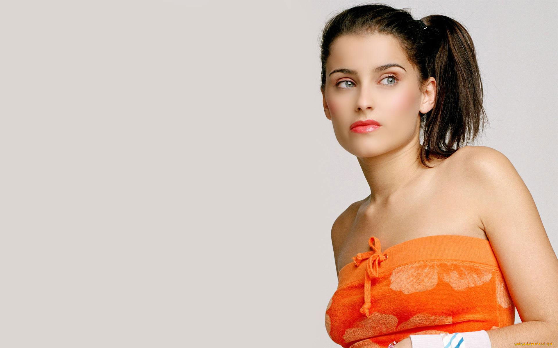 музыка, nelly, furtado, оранжевая, майка