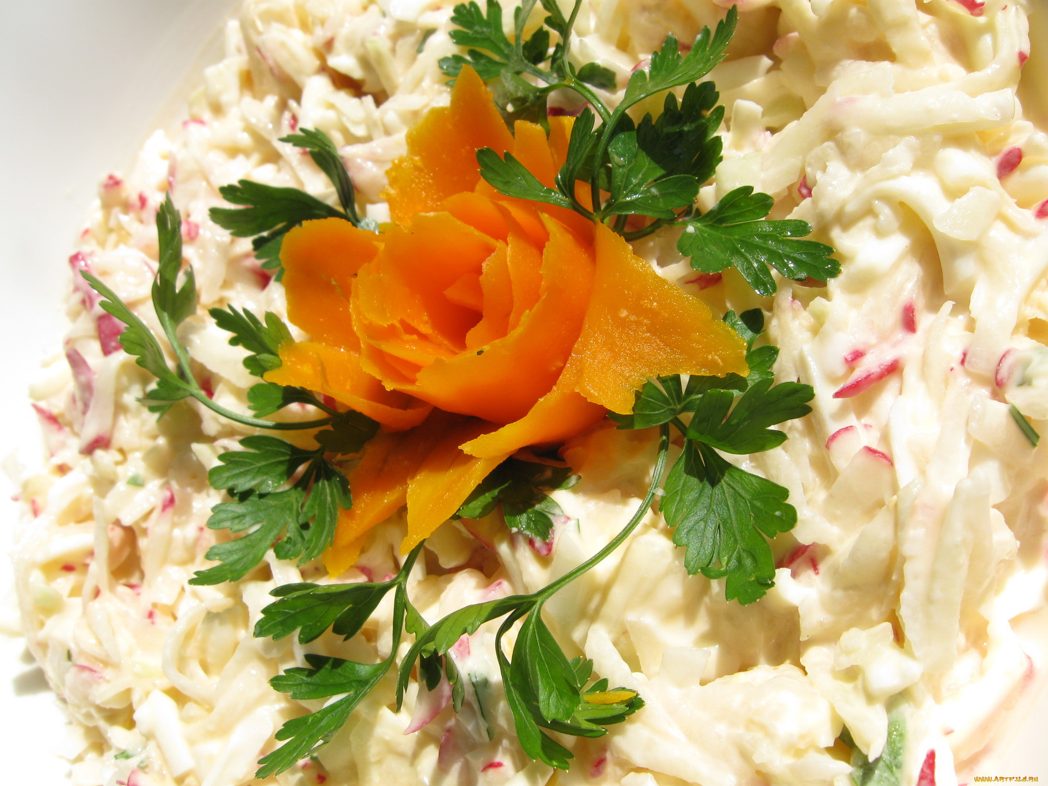 автор, varvarra, еда, салаты, закуски, салат, петрушка