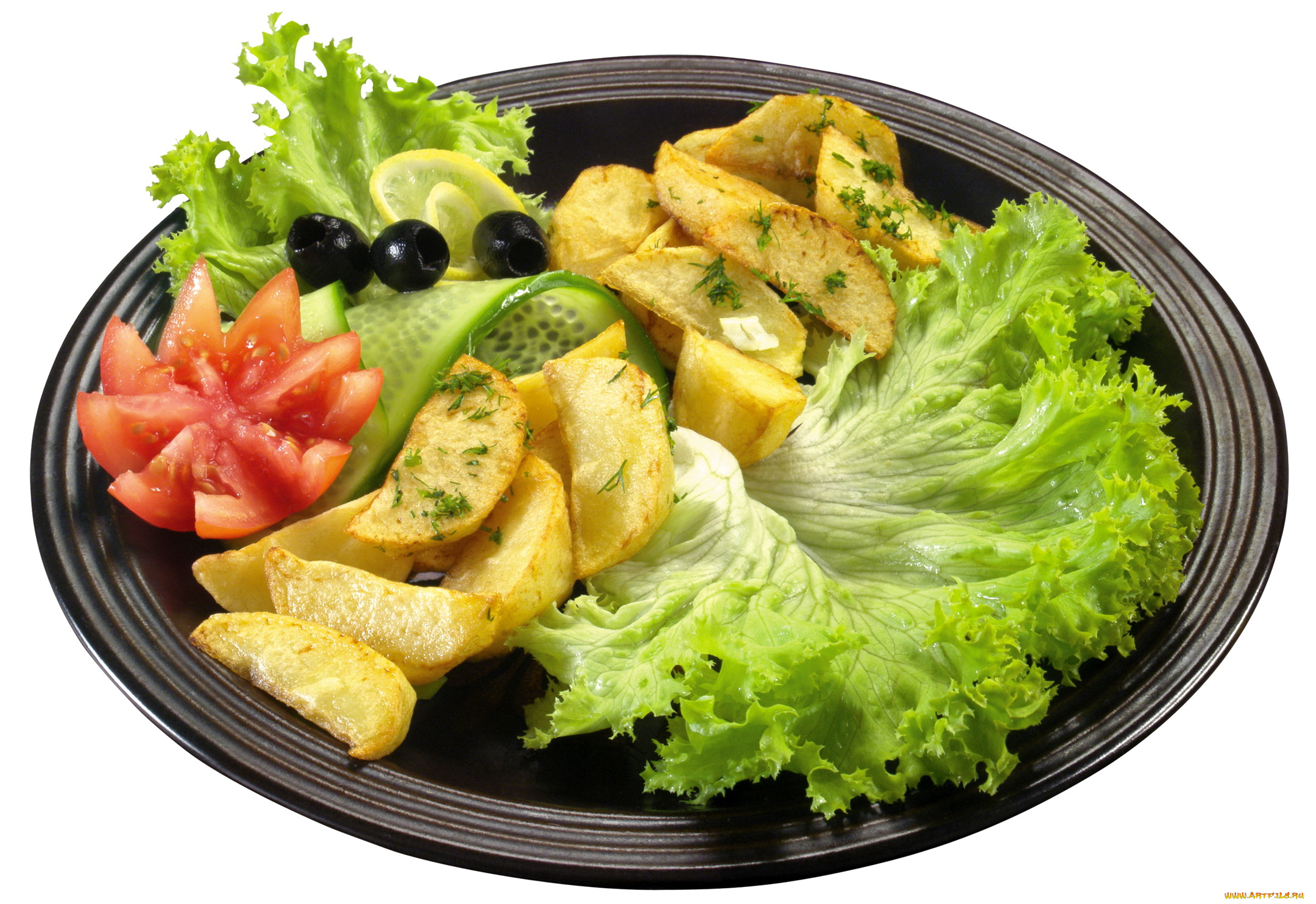 еда, вторые, блюда, картошка, помидор, томаты