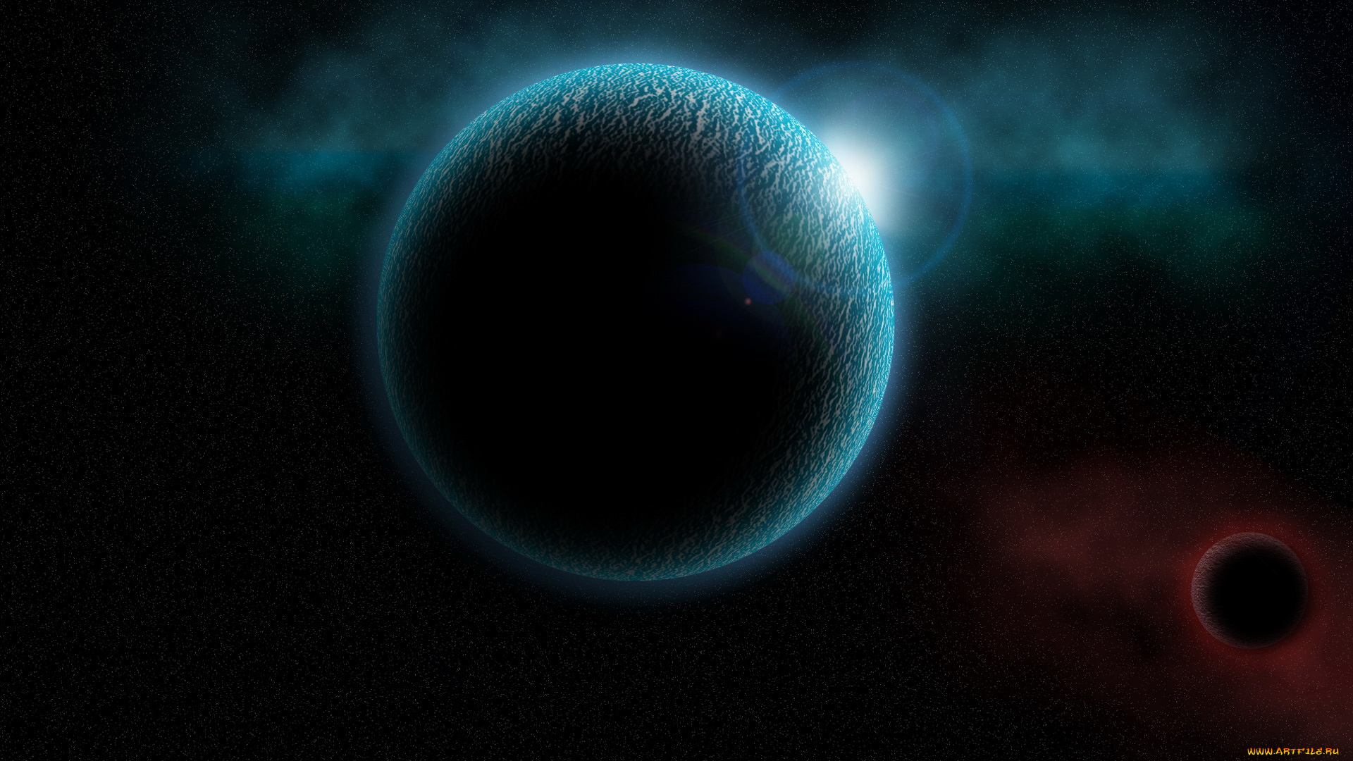 космос, арт, планеты