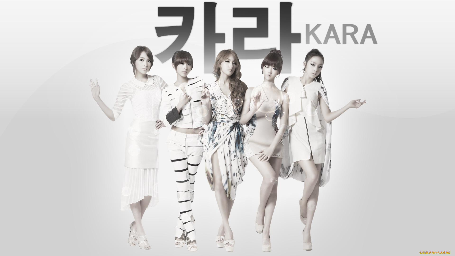 музыка, kara, южная, корея, девушки, азиатки, kpop