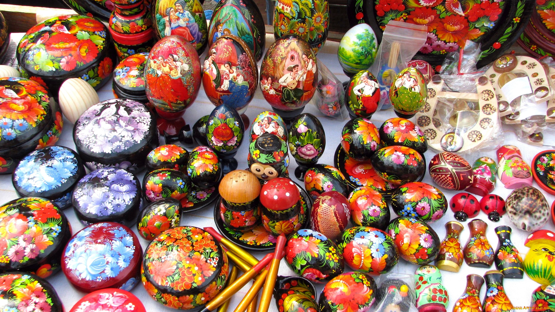 разное, ремесла, поделки, рукоделие, роспись, по, дереву