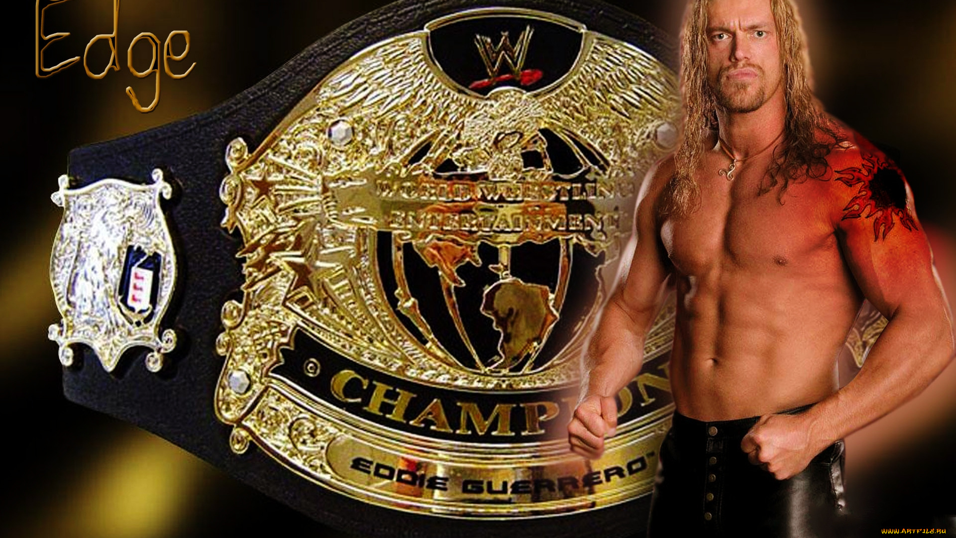 спорт, wwe, мышцы, фигура, реслинг, чемпионский, пояс