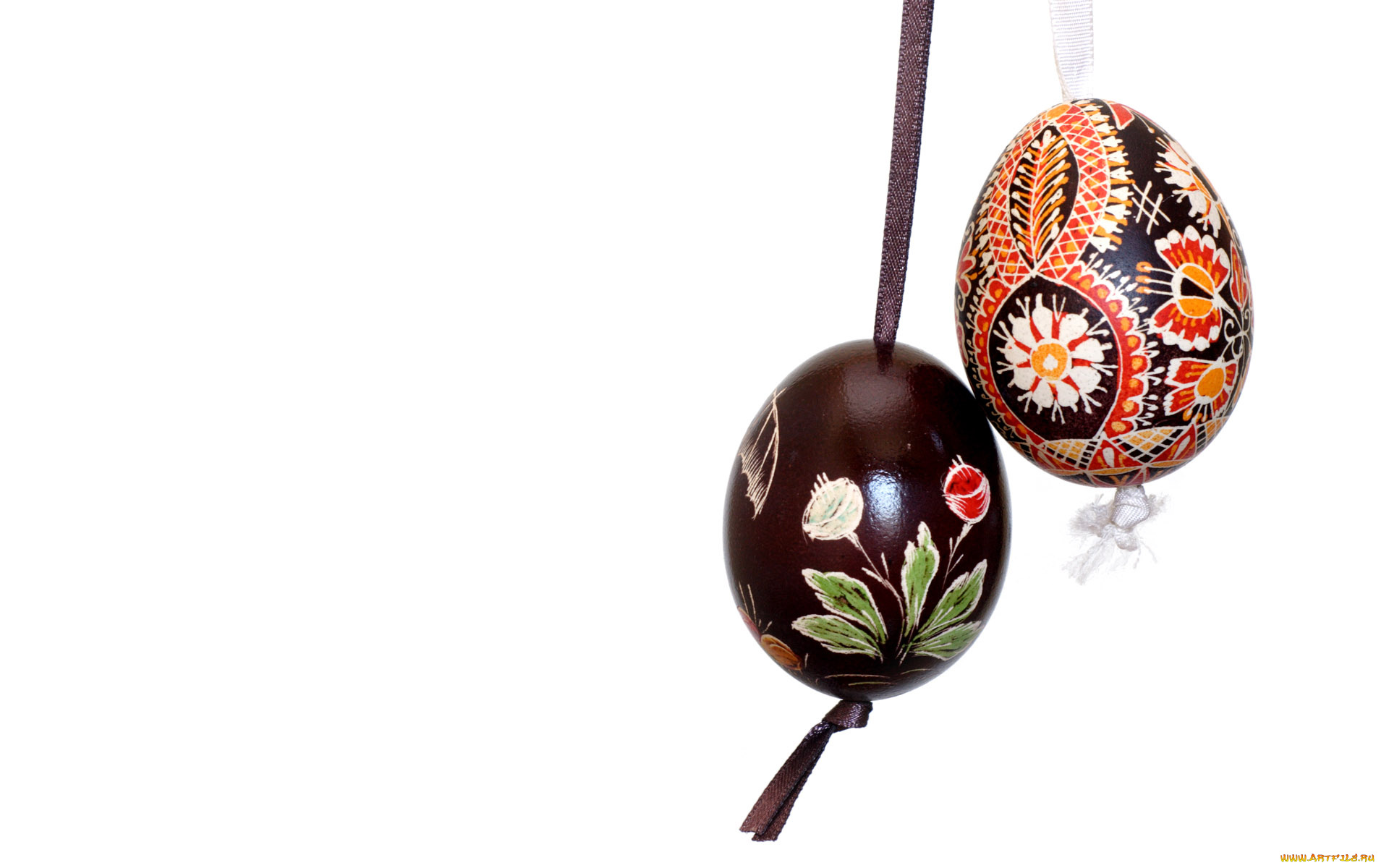 beautiful, easter, eggs, праздничные, пасха, яйца, веревочки