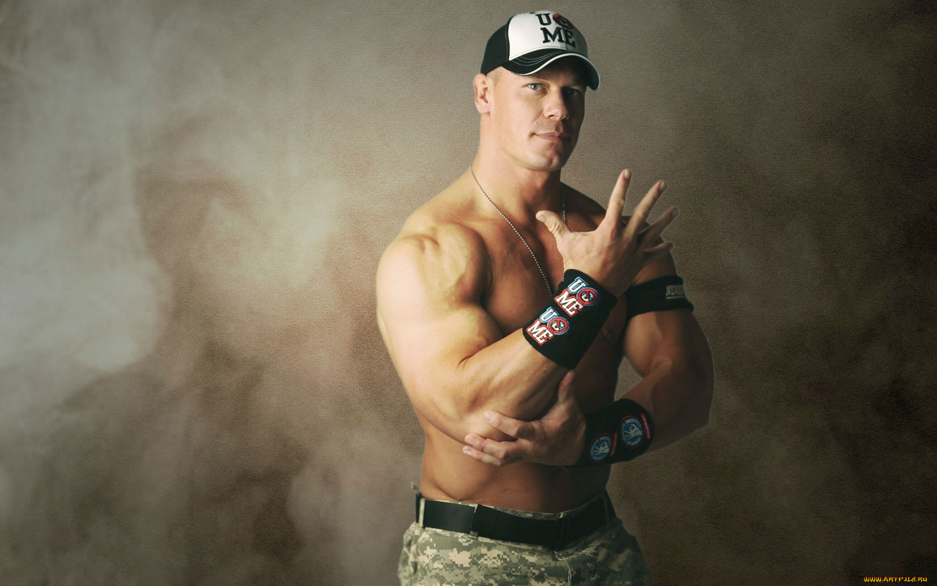 спорт, wwe, мышцы, бейсболка, реслинг, фигура