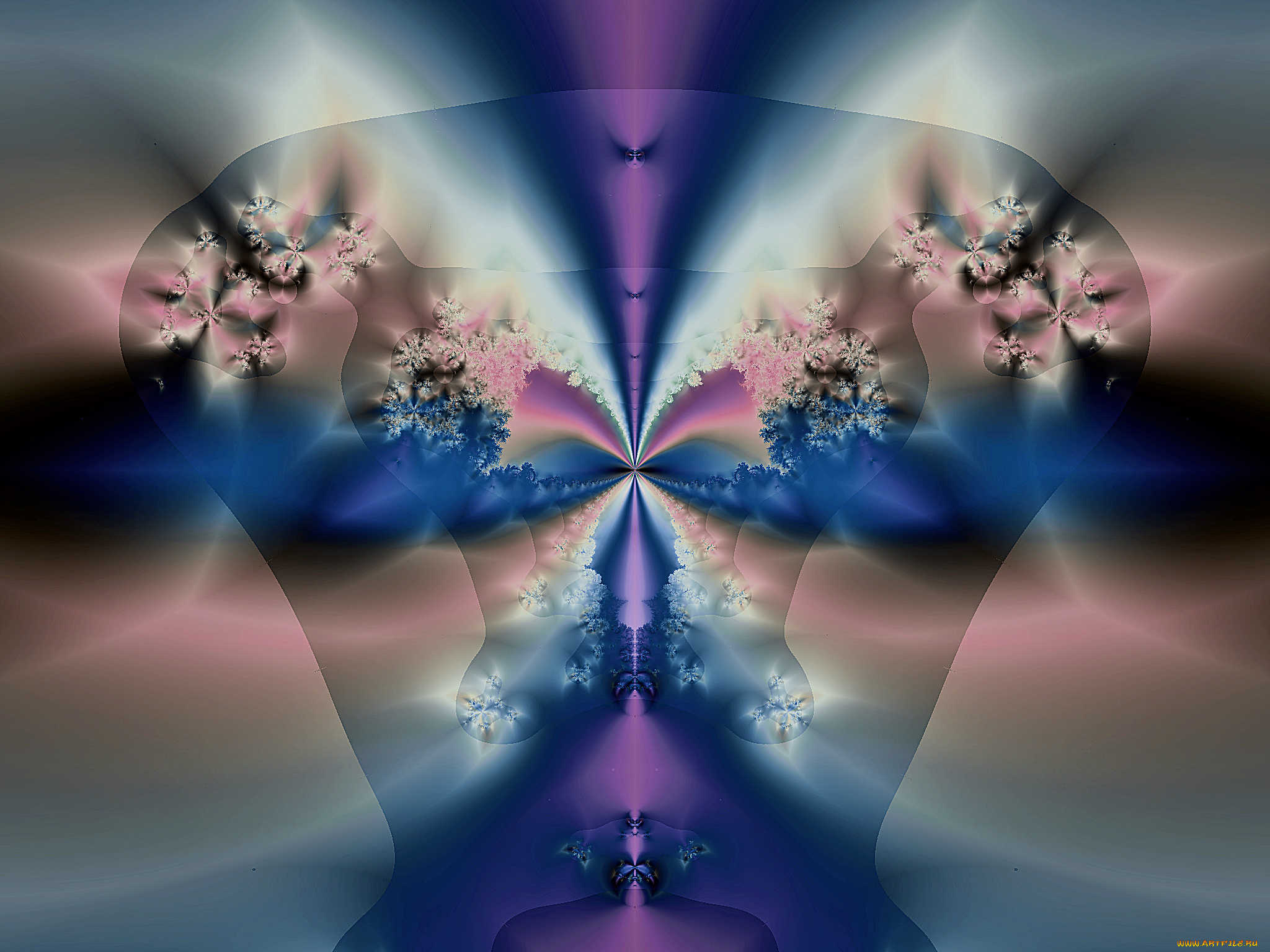 3д, графика, fractal, фракталы, фон, цвета, узор