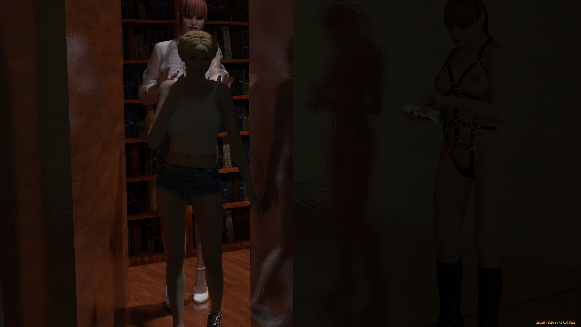 3д, графика, fantasy, , фантазия, девушки