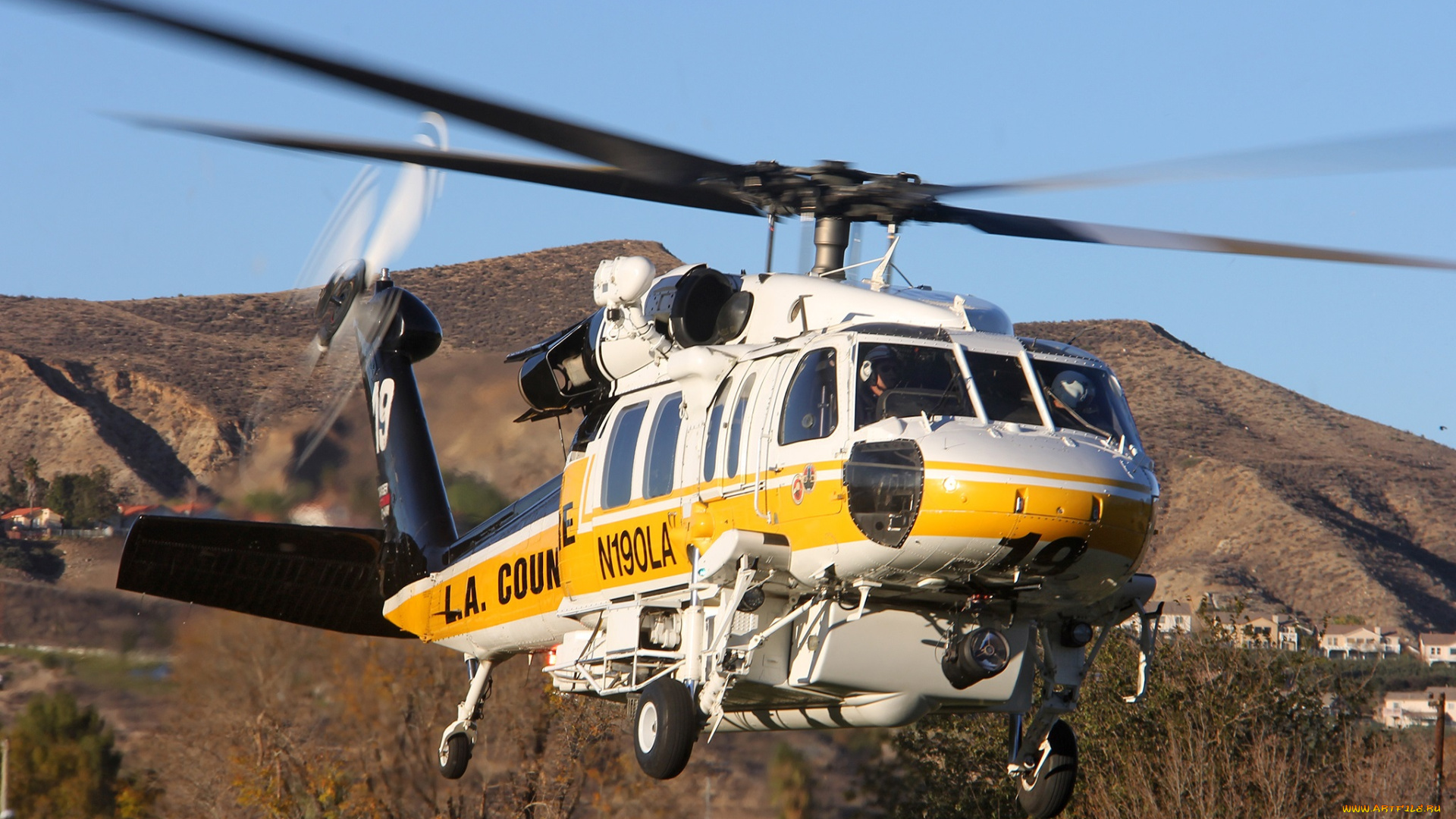 авиация, вертолёты, вертолёт, пожарный, взлёт