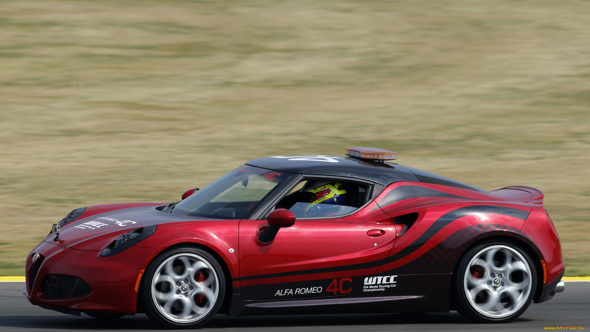 автомобили, alfa, romeo, 2014, 960, car, safety, wtcc, 4c, alfa, romeo, мрасный