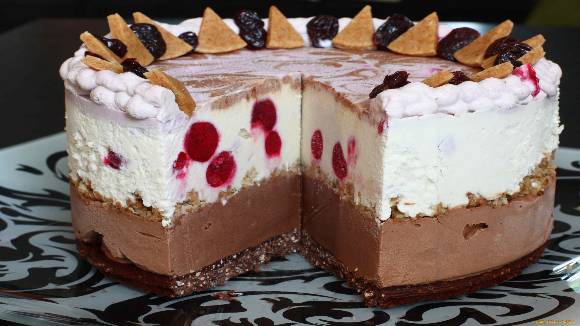 еда, торты, шоколадный