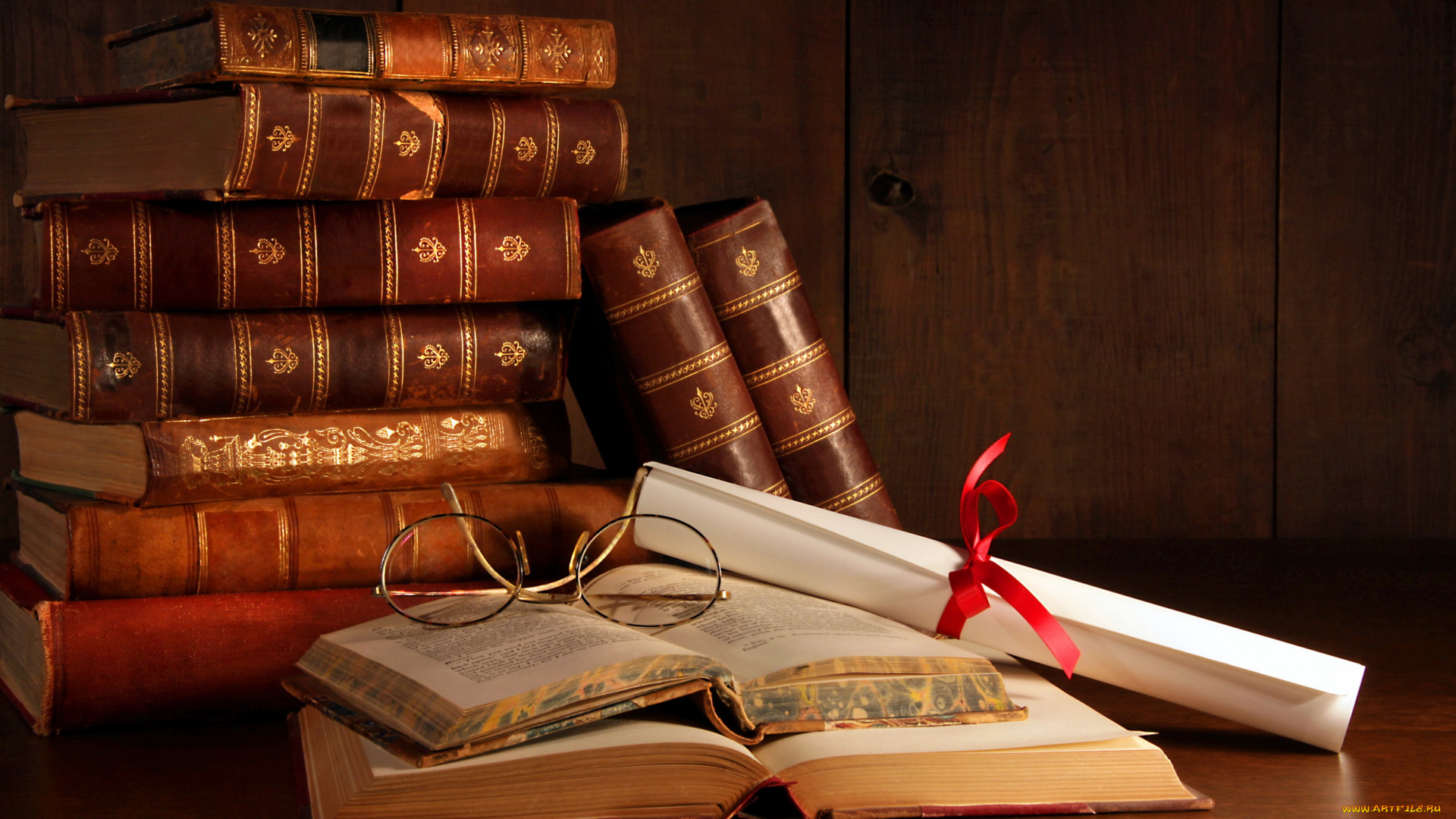 разное, канцелярия, , книги, лента, свиток, книги, очки