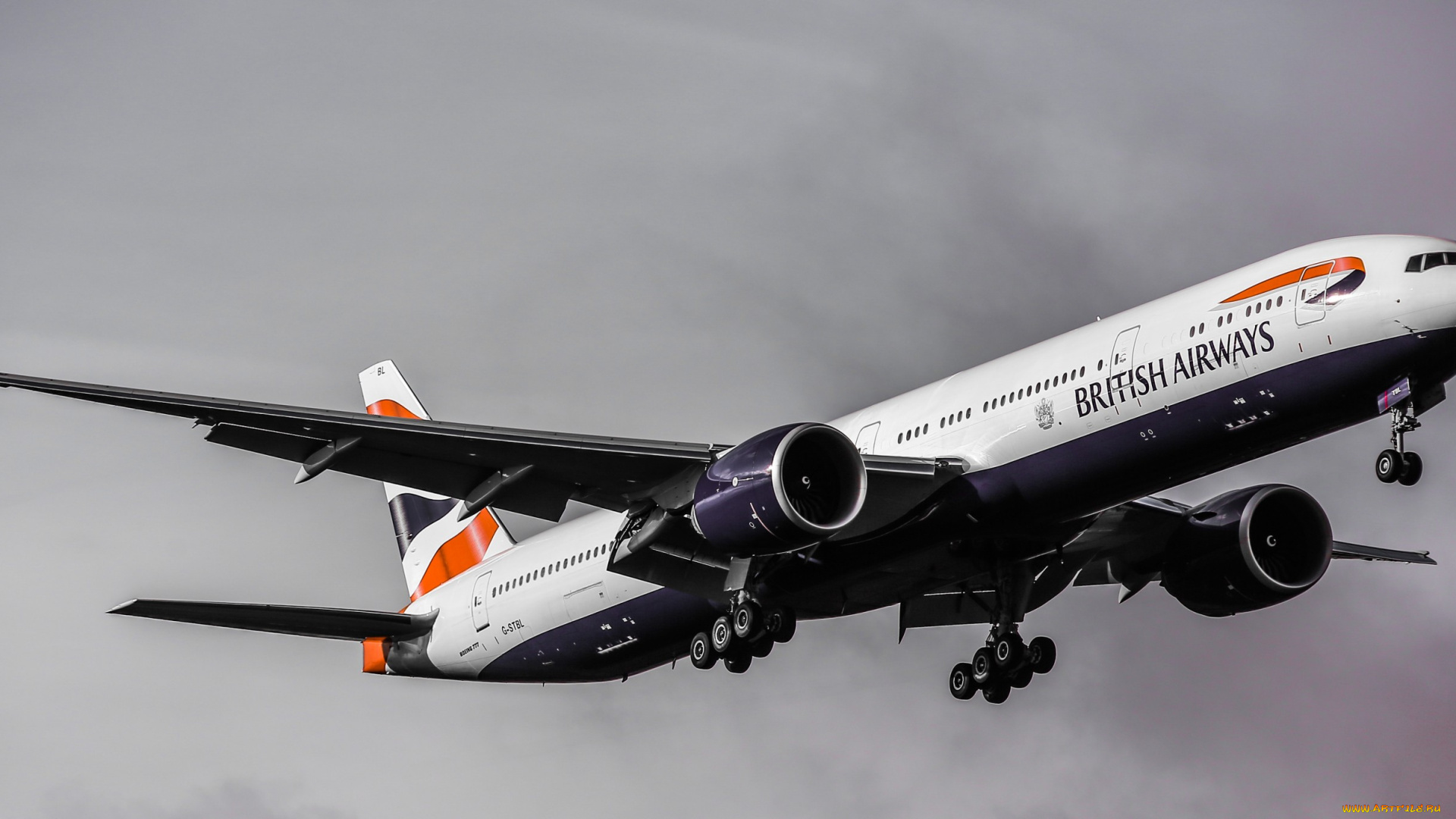 boeing, 777, авиация, пассажирские, самолёты, полет, небо, авиалайнер