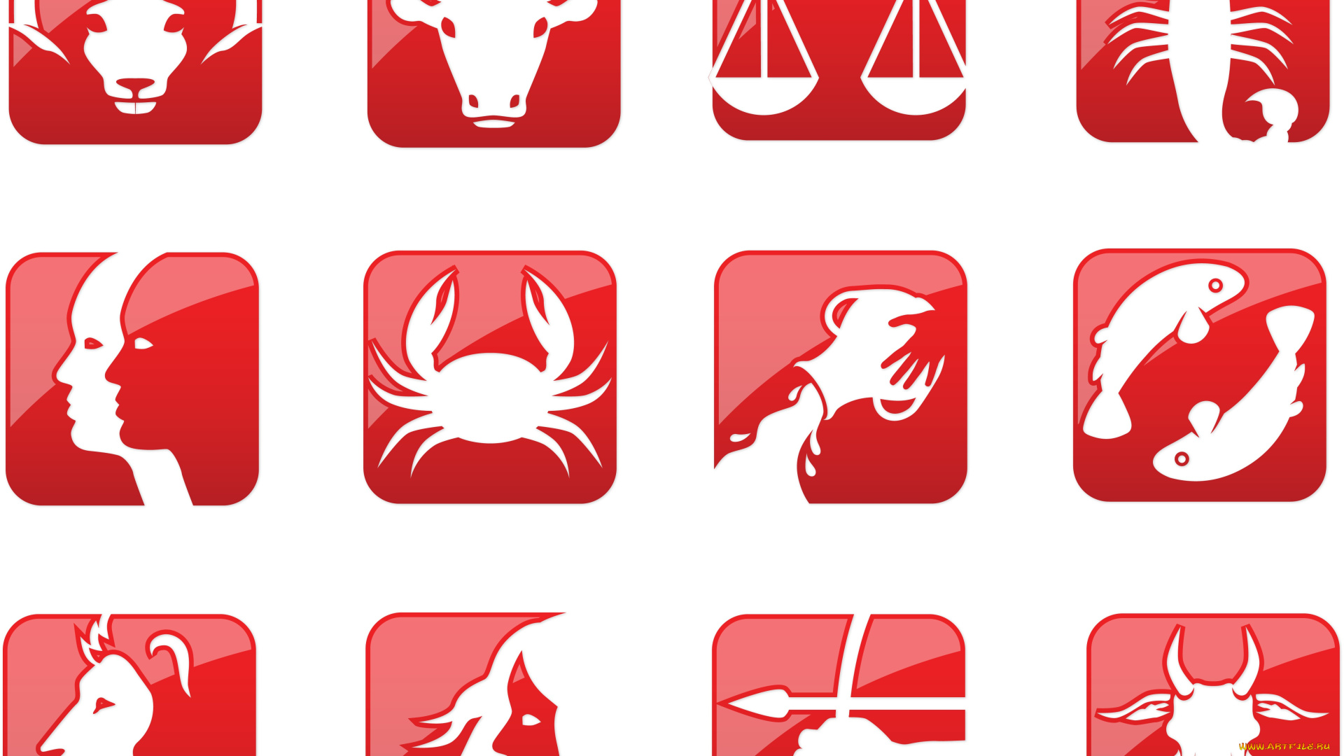 разное, знаки, зодиака, символы, знаки, зодиака