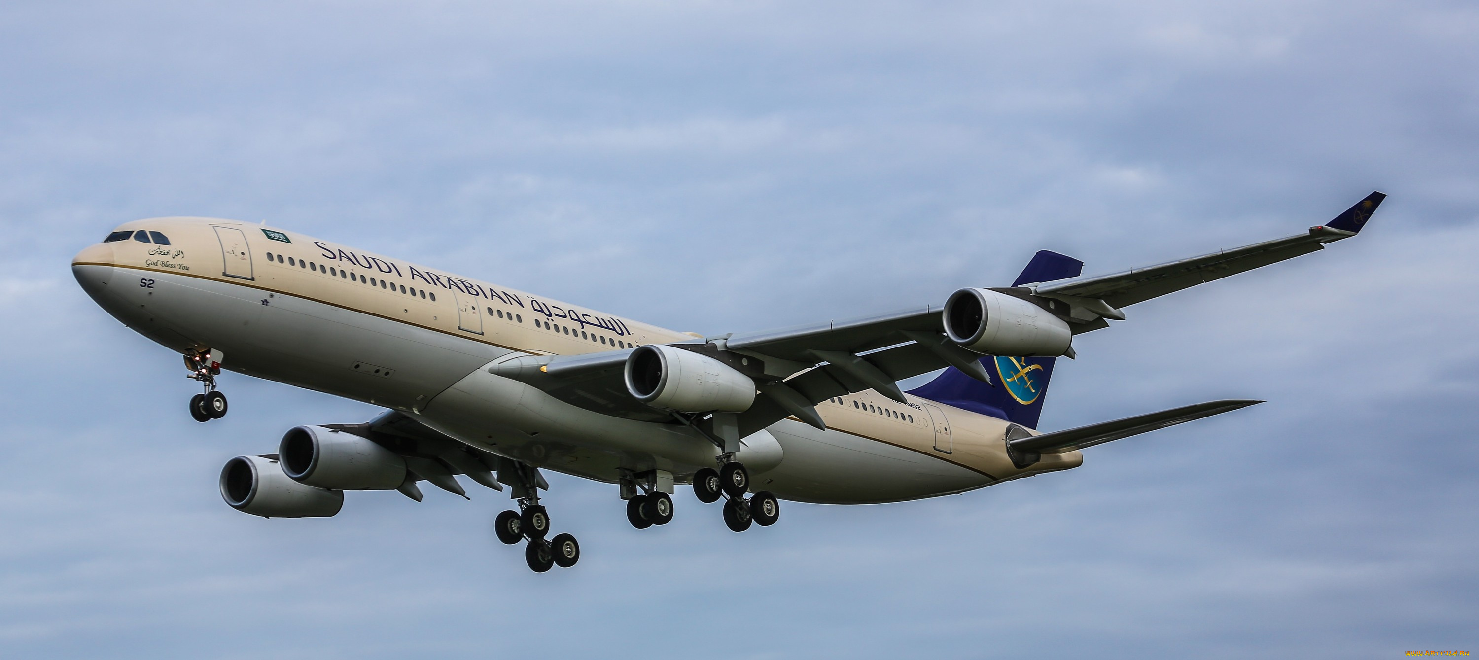 airbus, a340, авиация, пассажирские, самолёты, полет, небо, авиалайнер