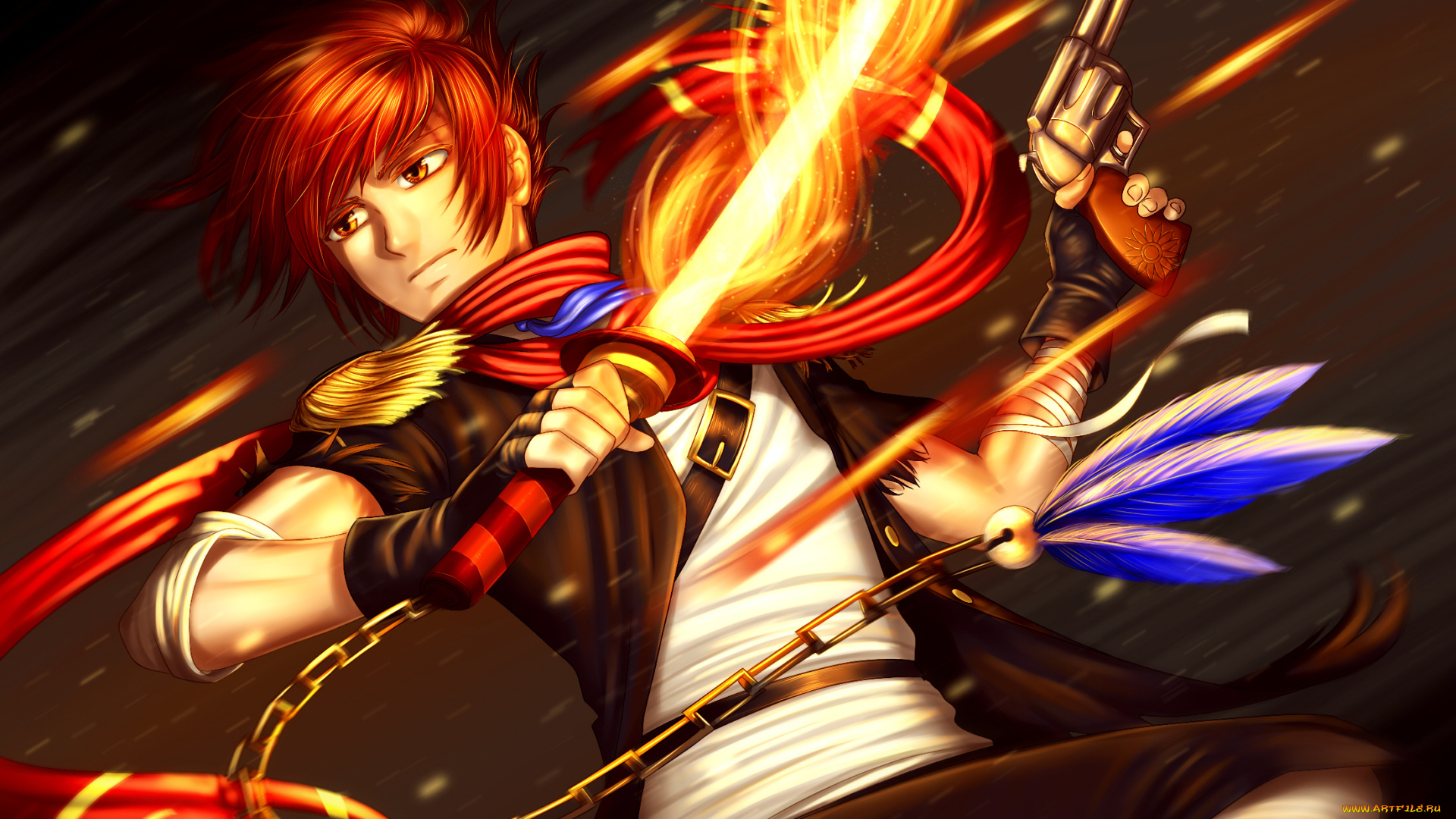 разное, арты, парень