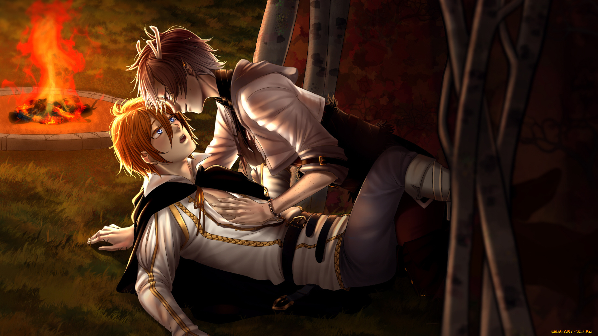 разное, арты, парни