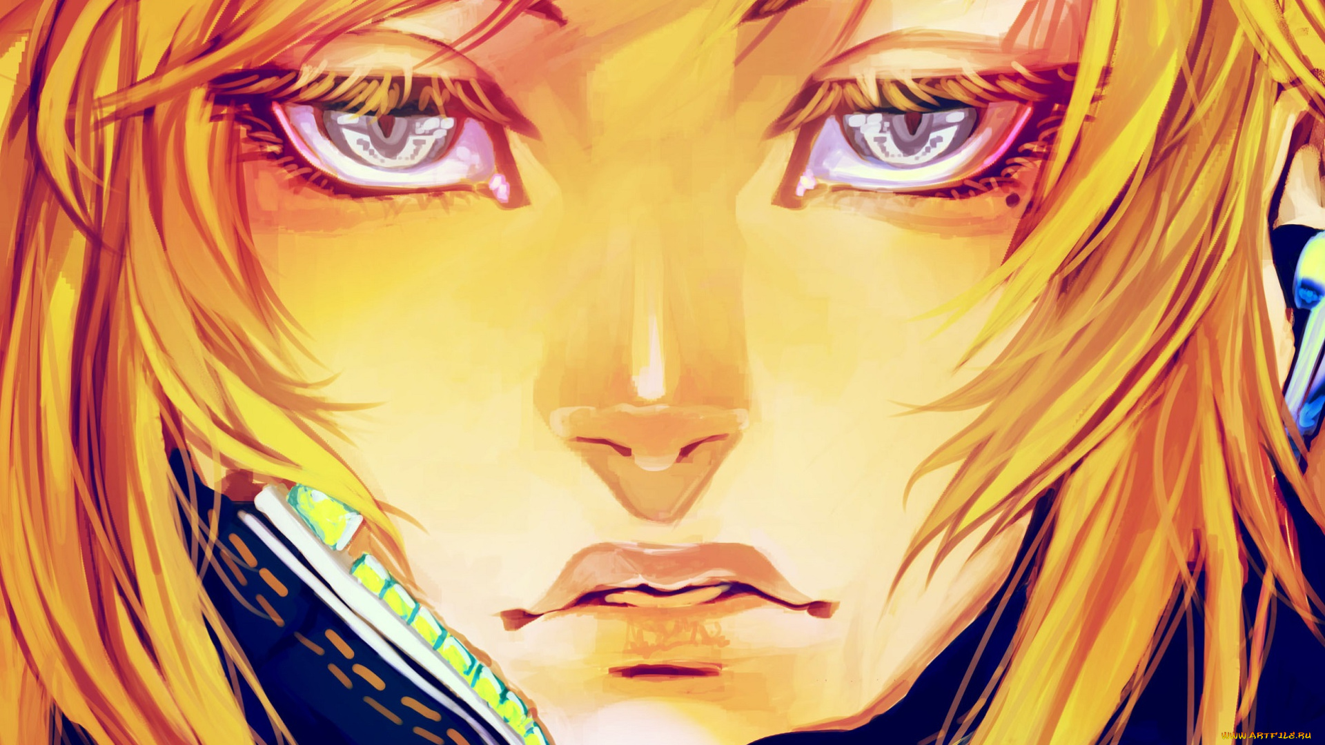 разное, арты, взгляд, парень