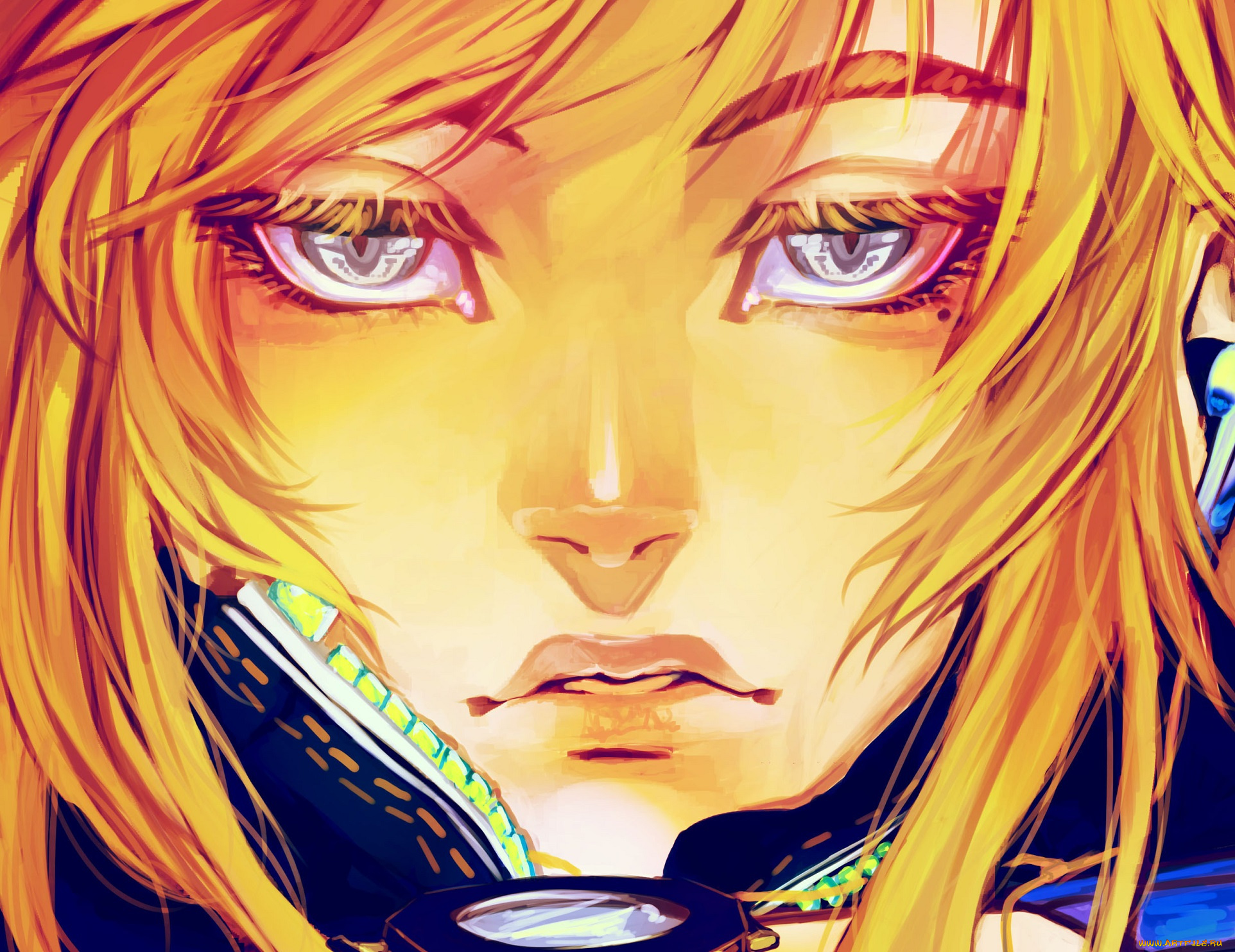 разное, арты, взгляд, парень