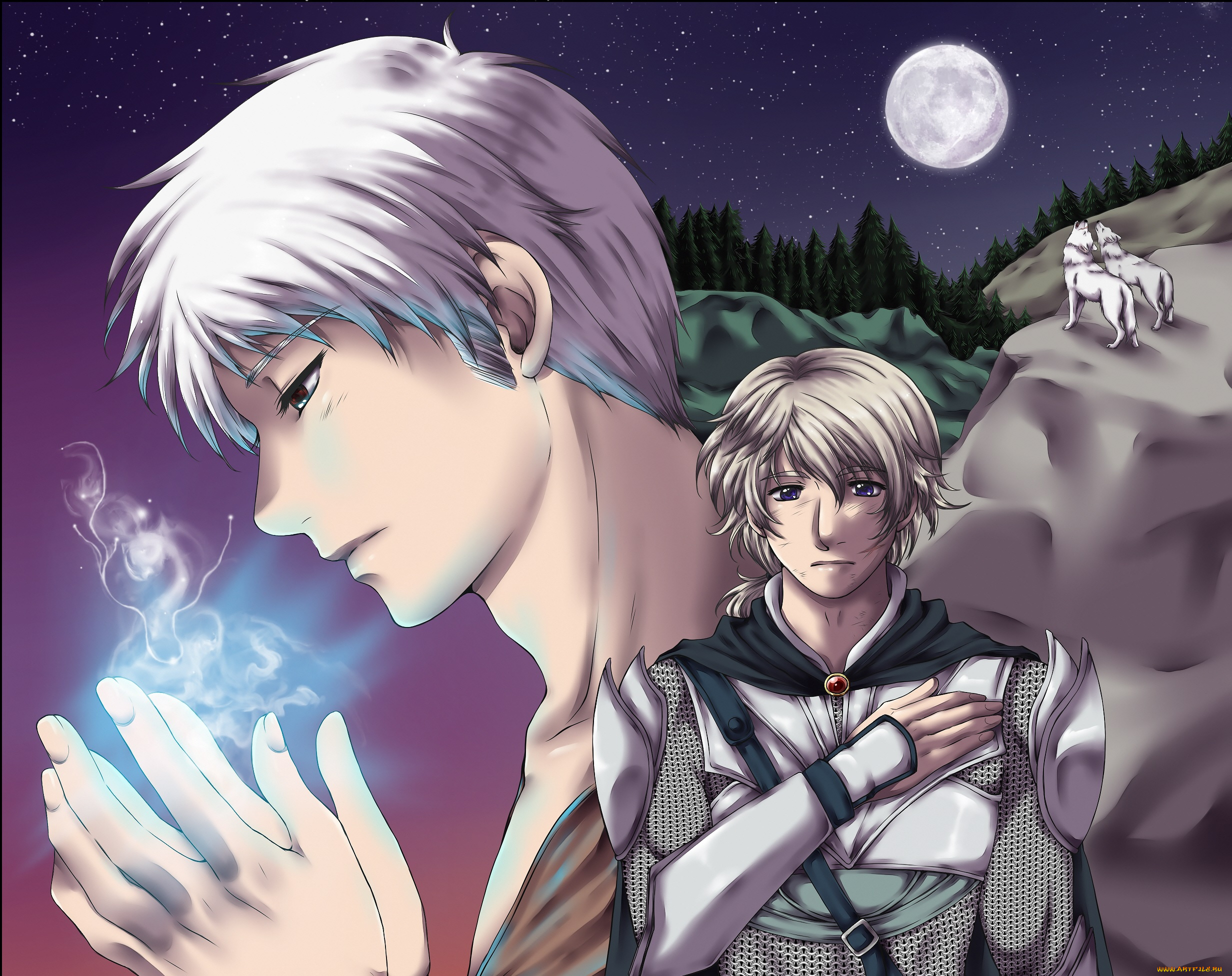 разное, арты, парни
