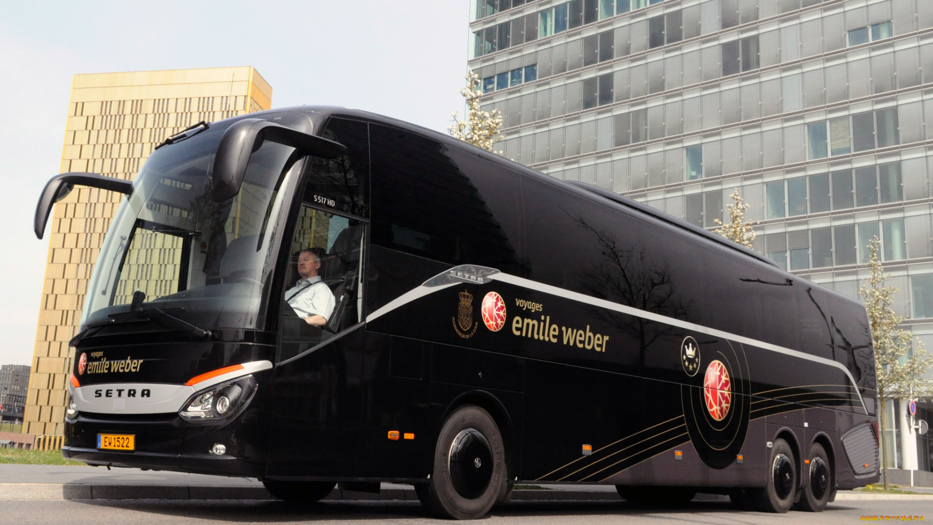 автомобили, автобусы, setra