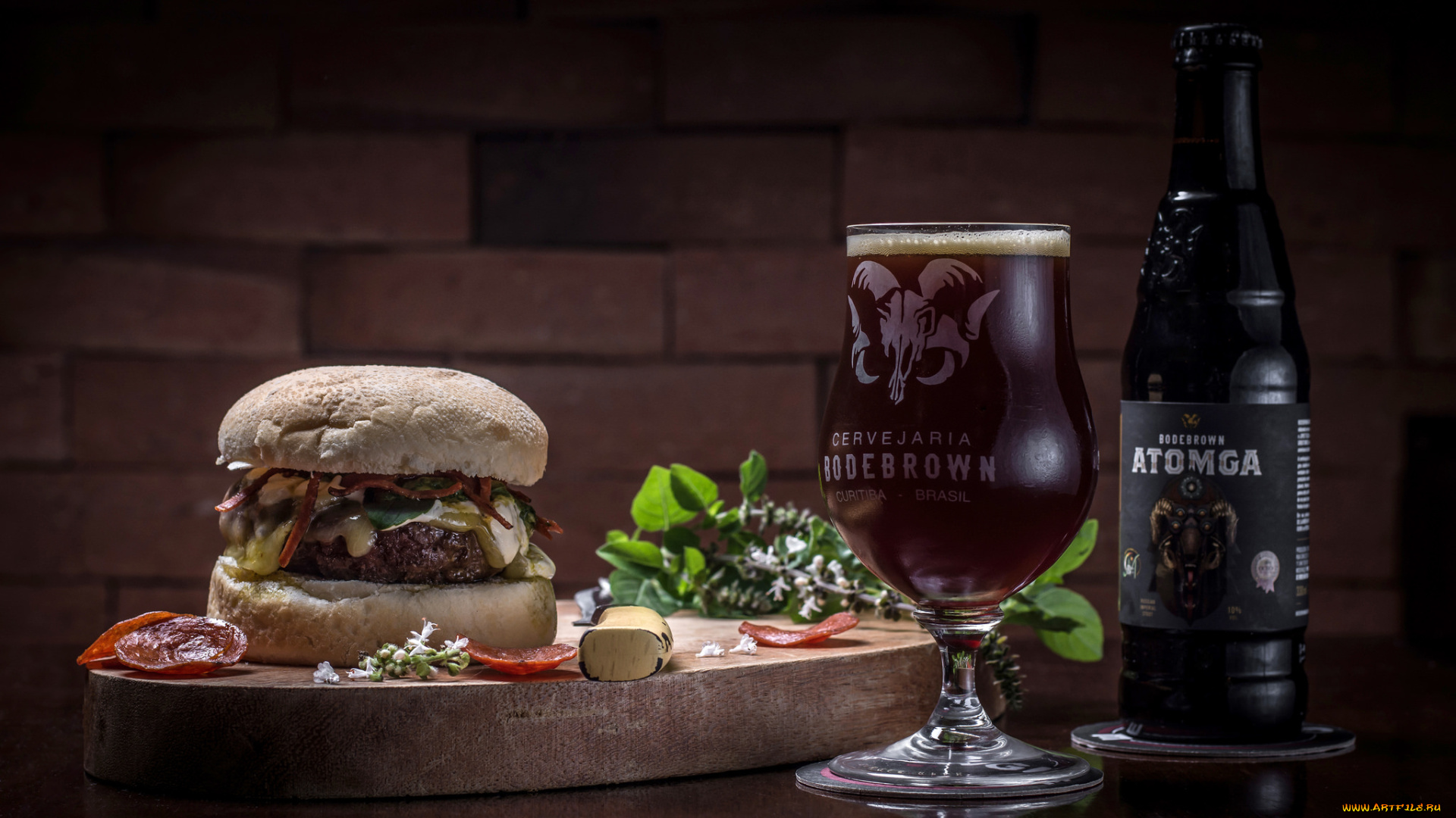 еда, бутерброды, , гамбургеры, , канапе, бургер, пиво