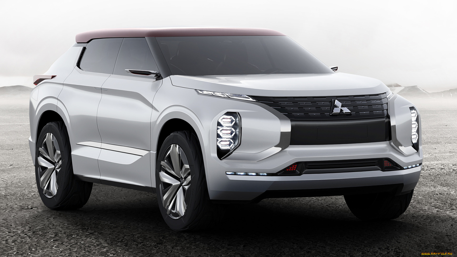 mitsubishi, gt-phev, concept, 2016, автомобили, 3д, 2016, concept, gt-phev, mitsubishi