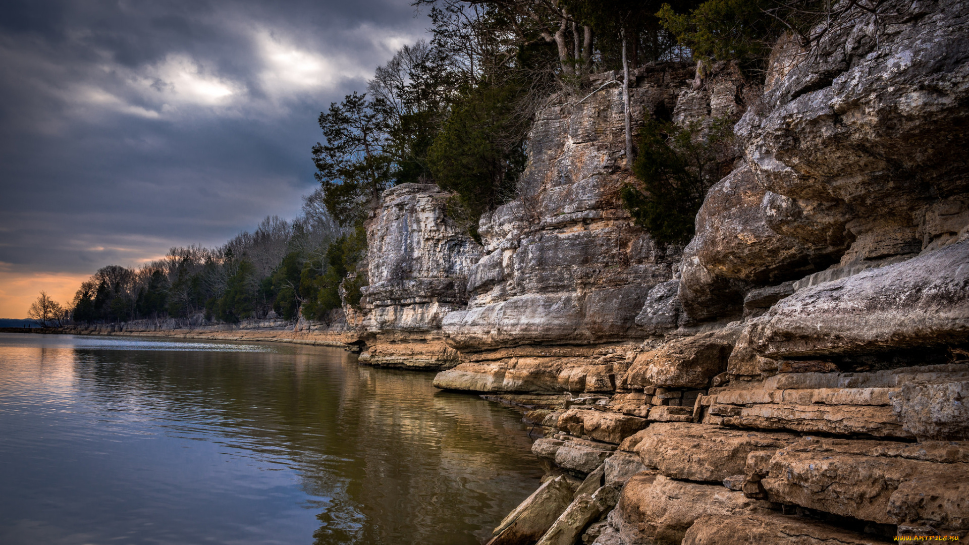 природа, реки, озера, река, лес