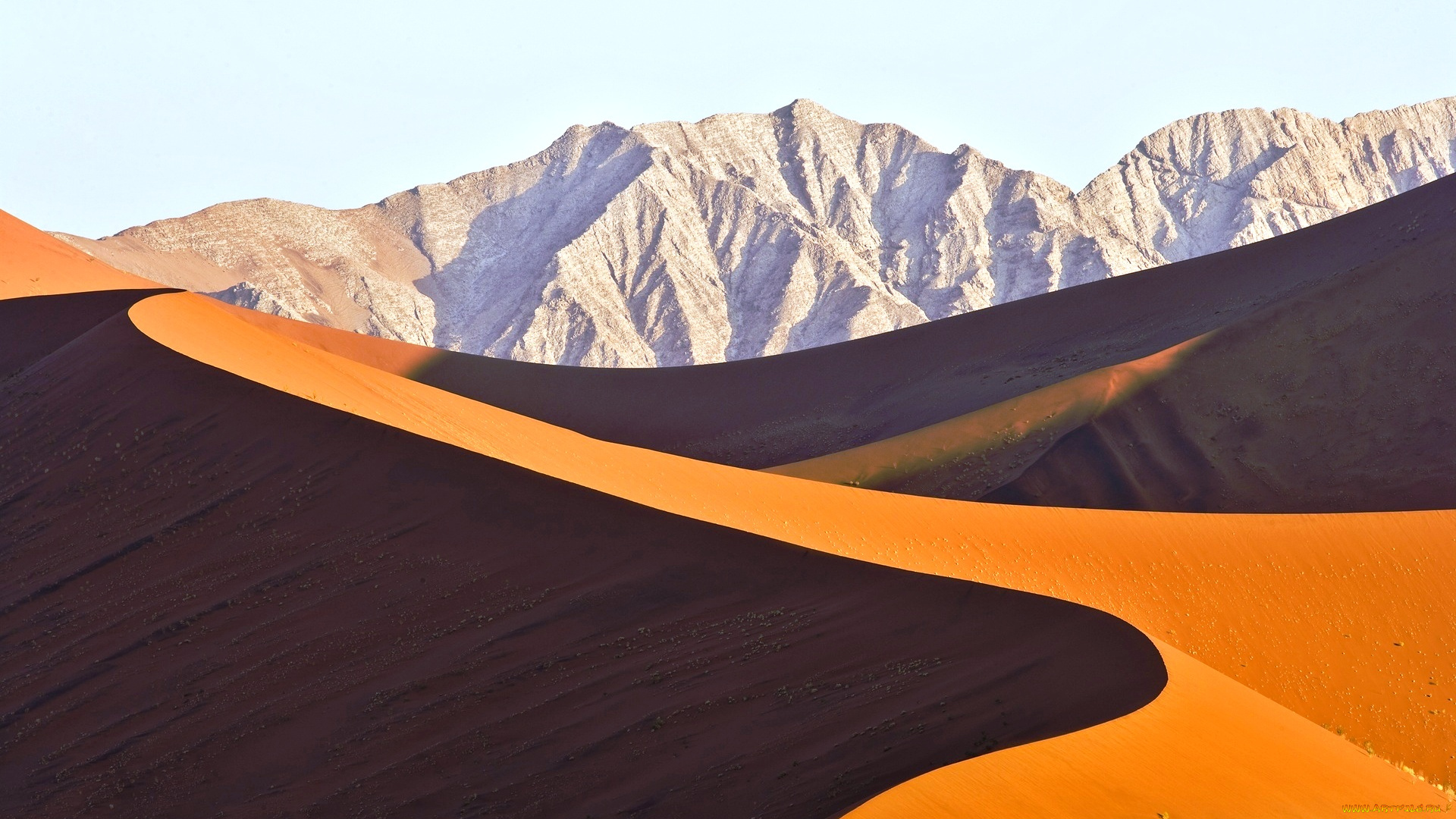 пустыня, намиб, , африка, природа, пустыни, песок, барханы, горы