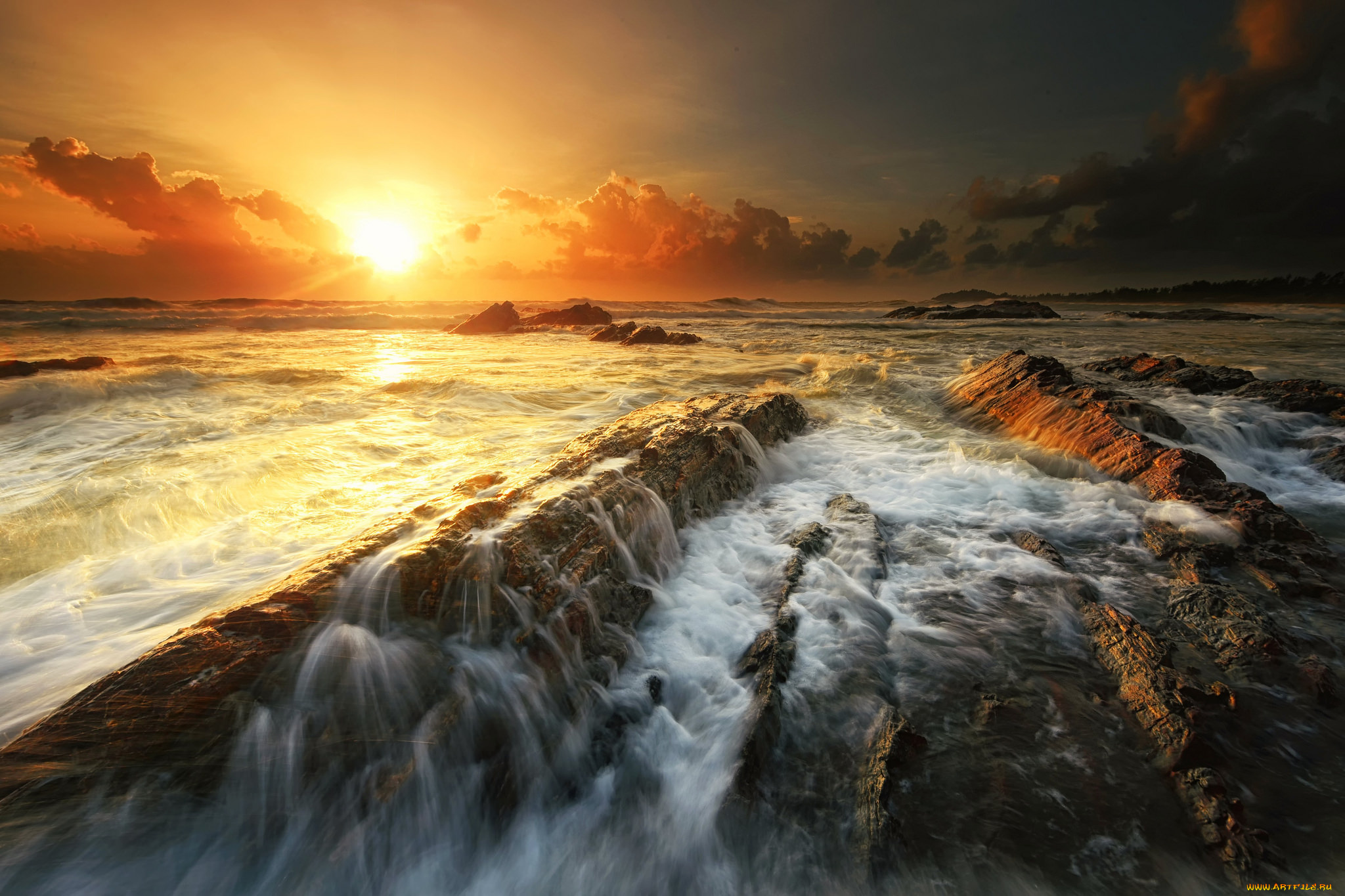 природа, восходы, закаты, рассвет