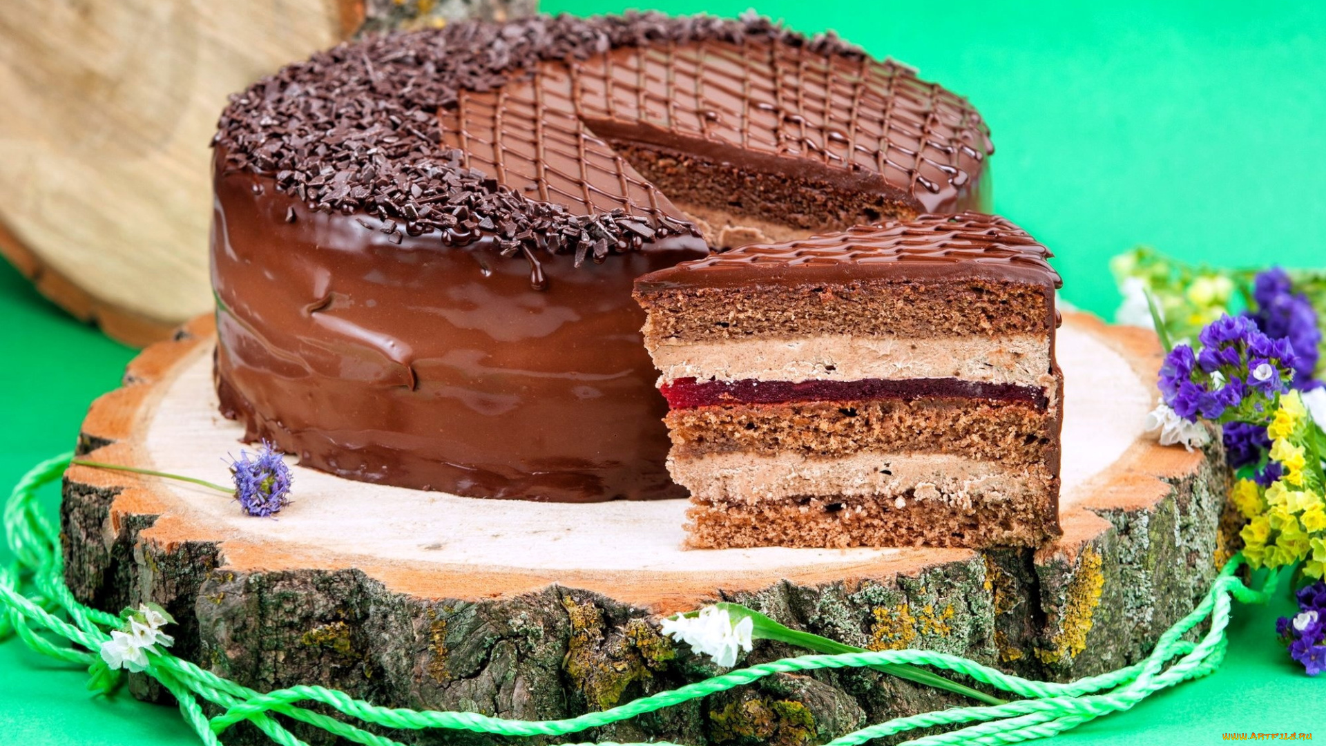 еда, торты, торт, шоколад, лакомство