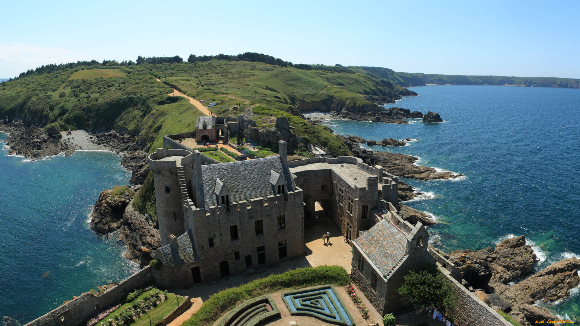 форт, ла-латт, , бретань, , франция, города, замки, франции, полуостров, море, крепость, панорама