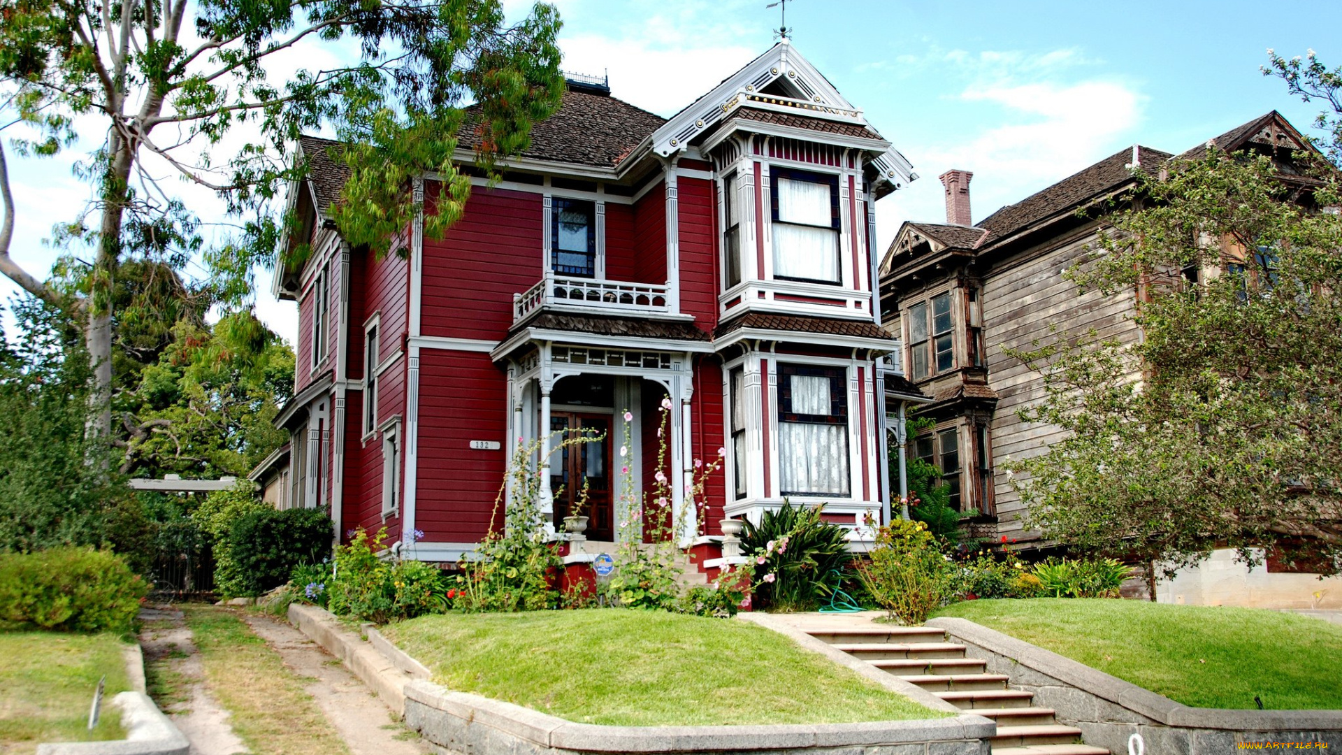 города, -, здания, , дома, жилой, дом