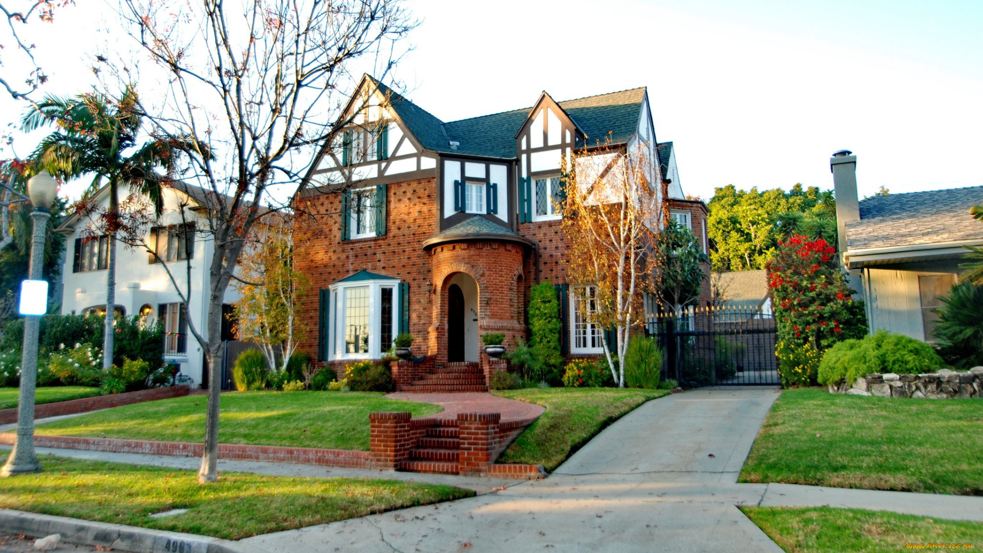 города, -, здания, , дома, жилой, дом