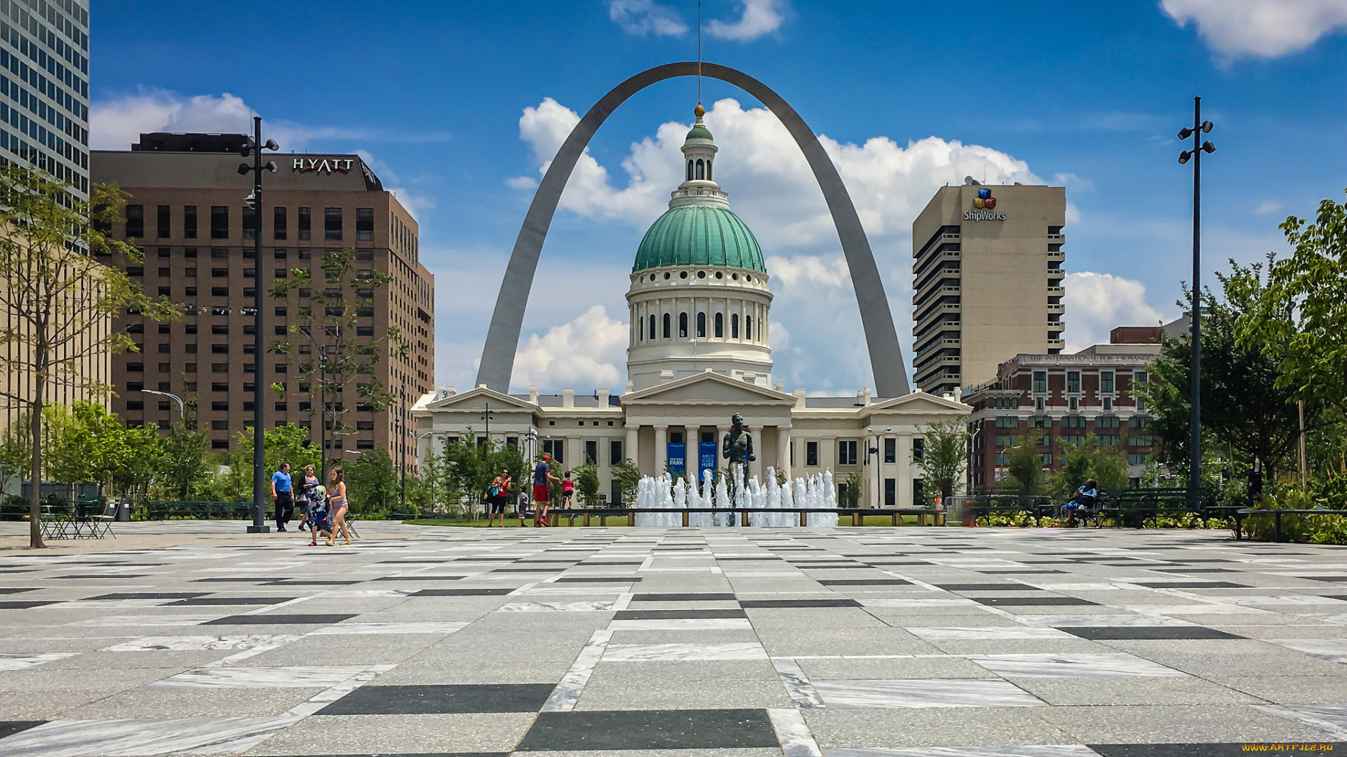 kiener, plaza, города, -, улицы, , площади, , набережные, простор