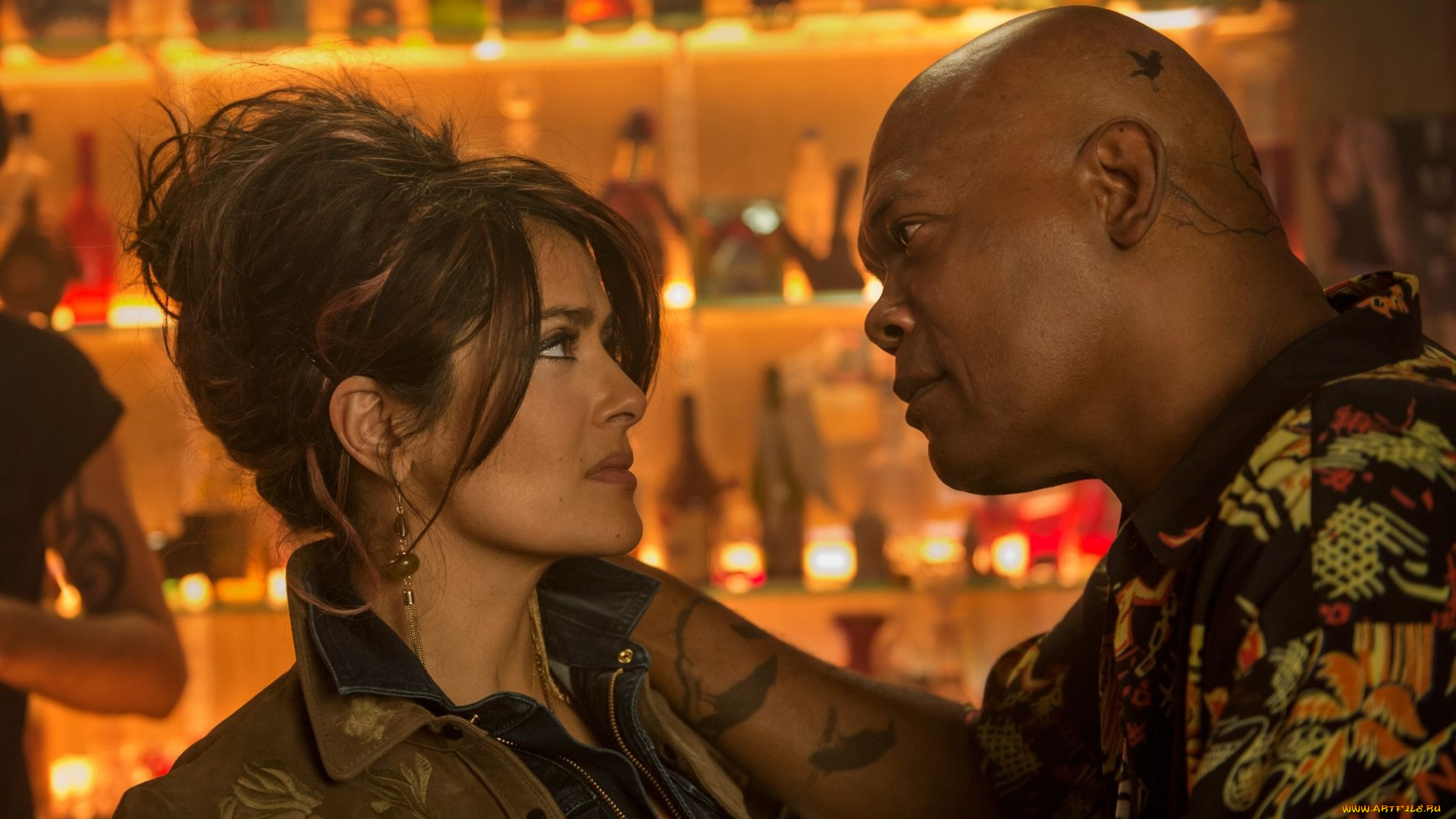 кино, фильмы, the, hitmans, bodyguard, samuel, l, jackson, salma, hayek