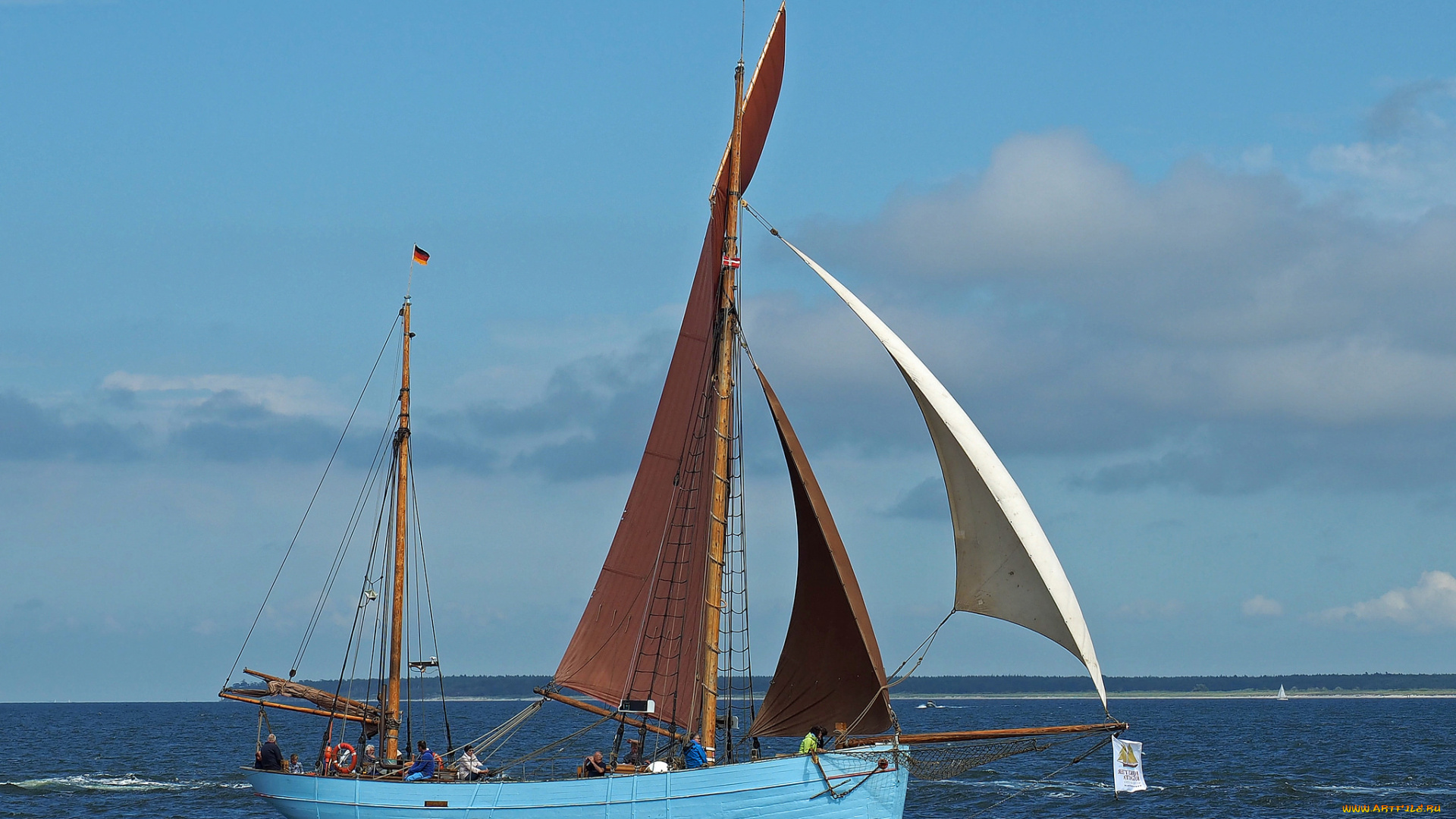 корабли, парусники, мачты, паруса