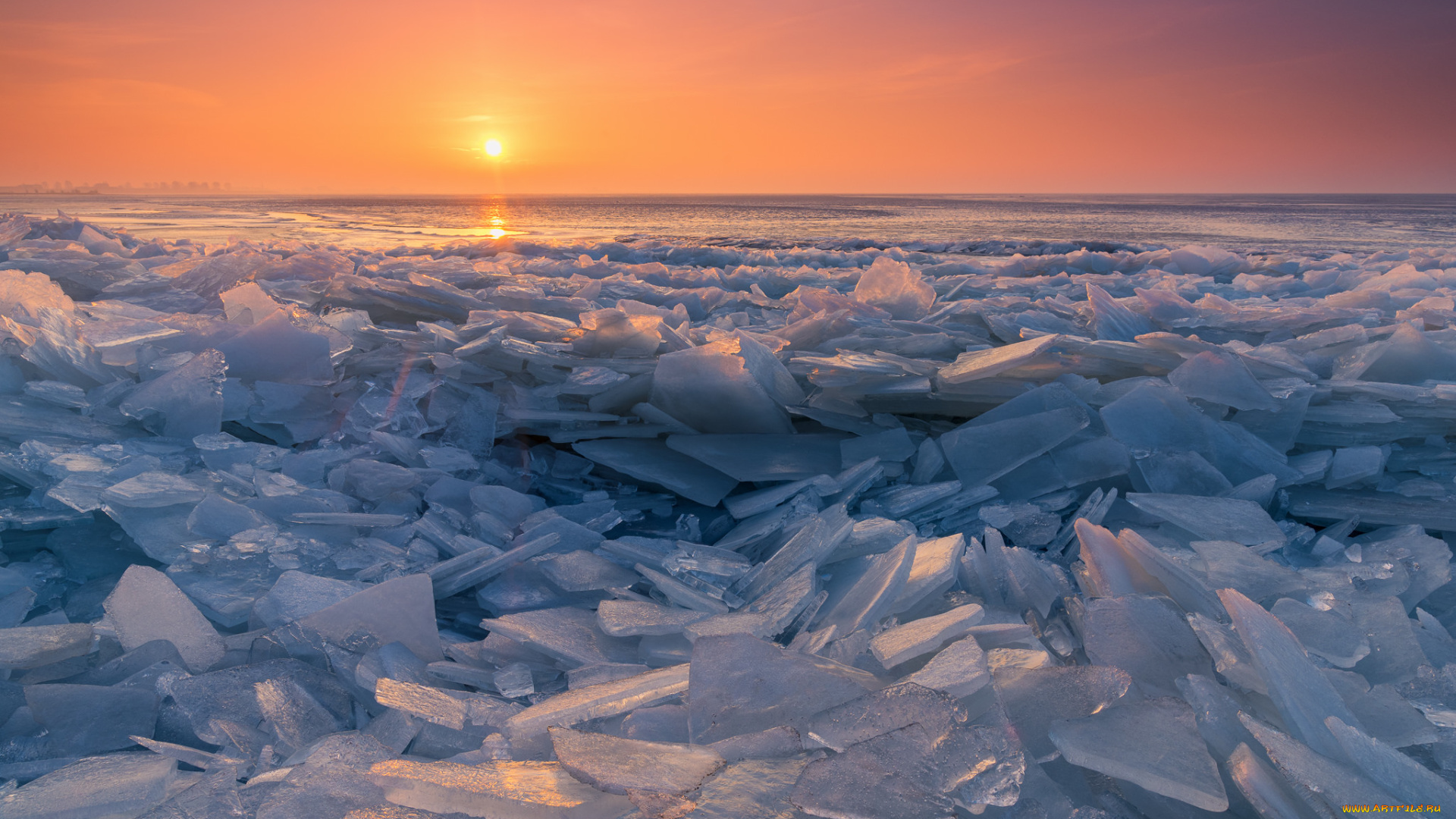 природа, восходы, закаты, простор