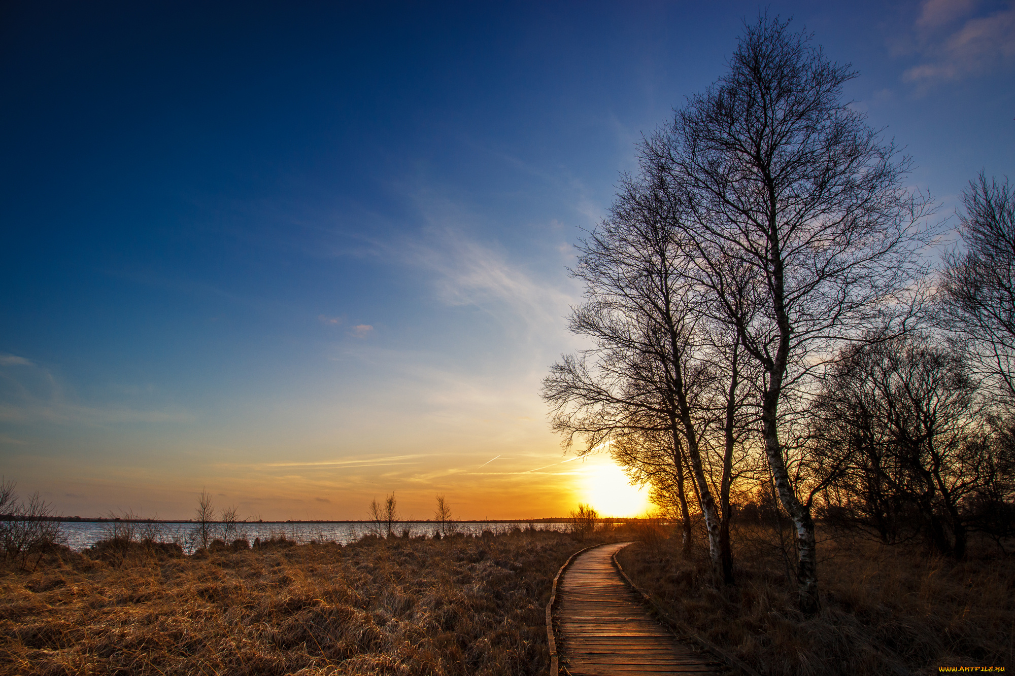 природа, восходы, закаты, простор