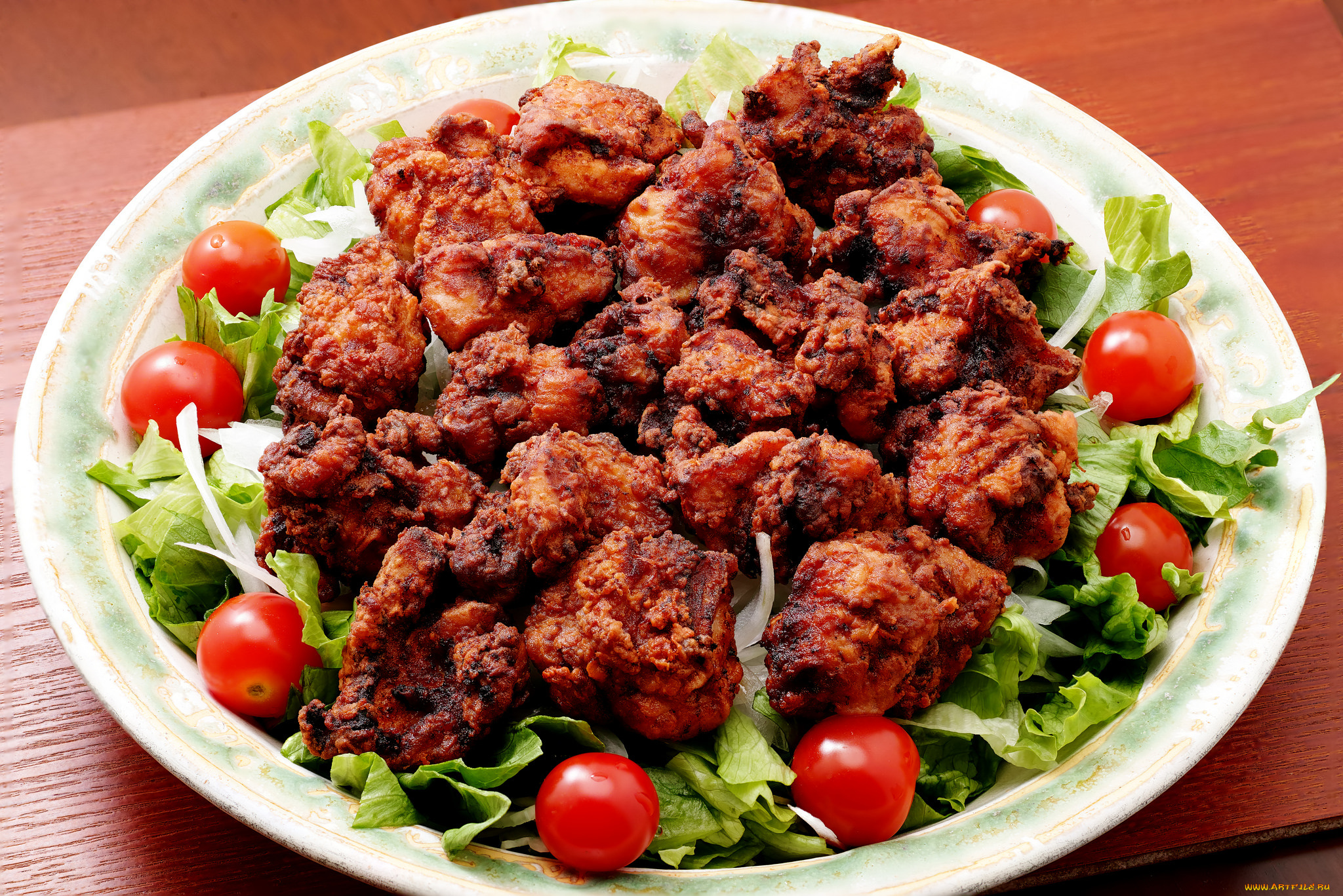 еда, мясные, блюда, снедь, томаты, помидоры