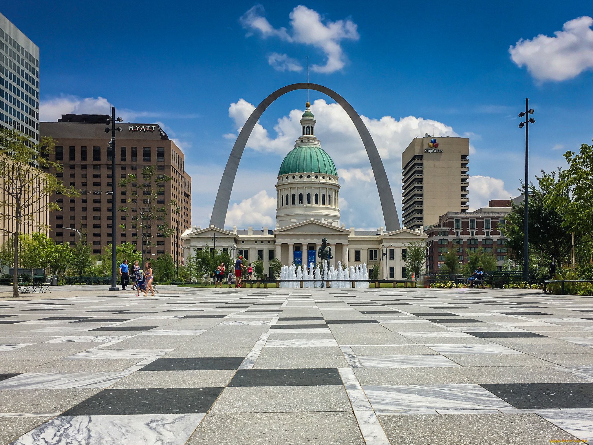 kiener, plaza, города, -, улицы, , площади, , набережные, простор