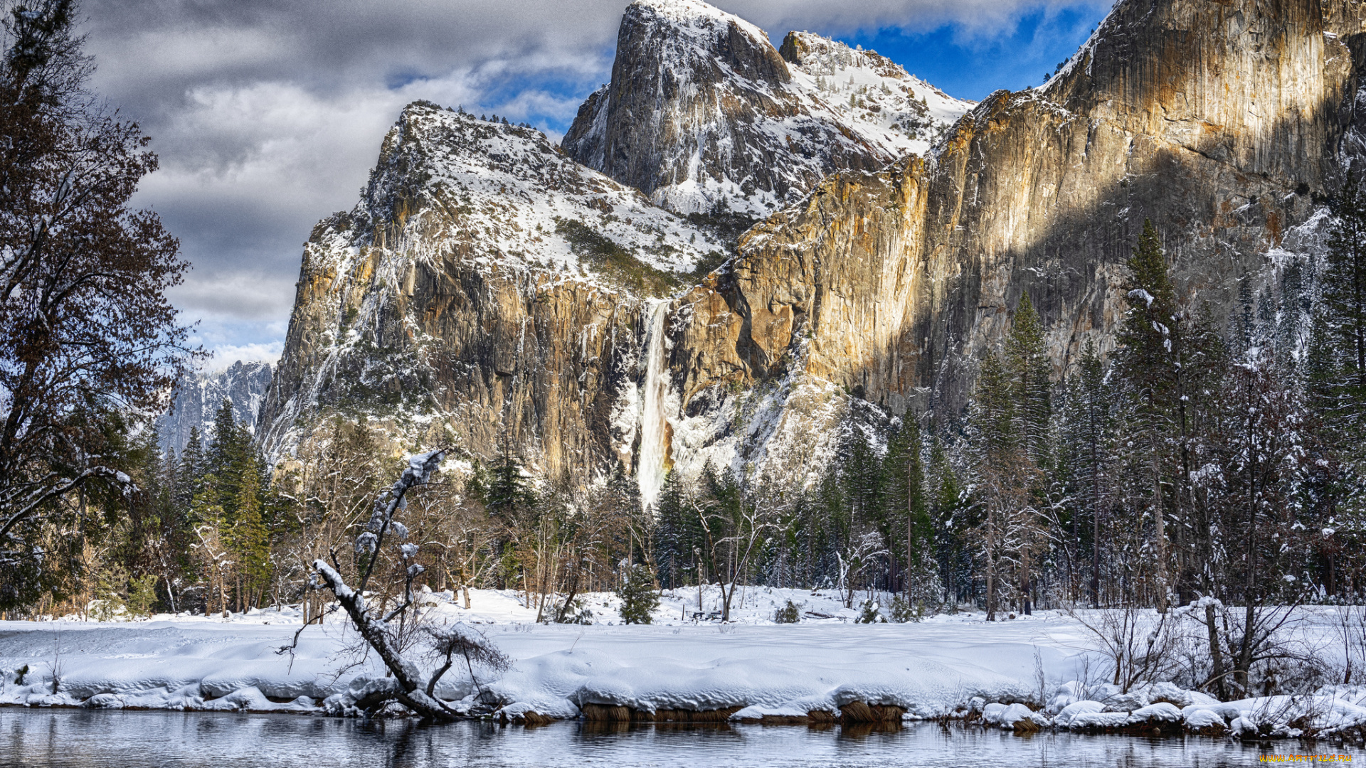 природа, горы, простор