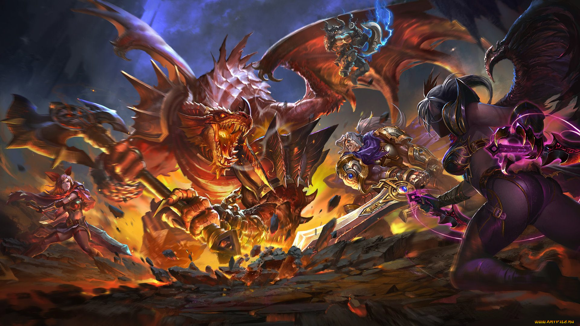 видео, игры, ~~~другое~~~, оружие, бой, дракон