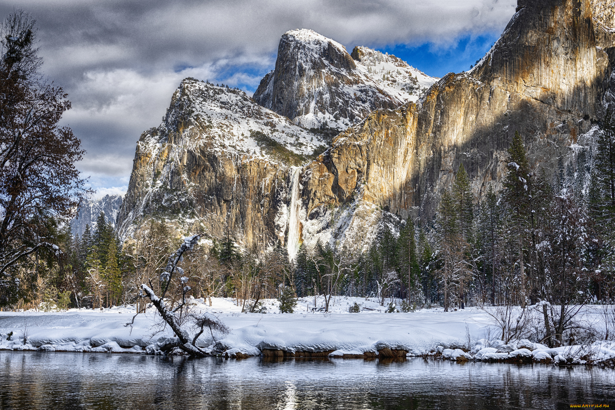 природа, горы, простор