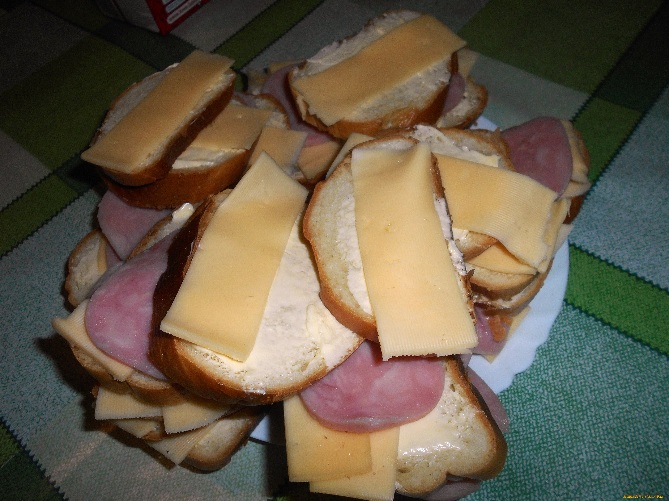 еда, бутерброды, , гамбургеры, , канапе, сыр, колбаса, хлеб