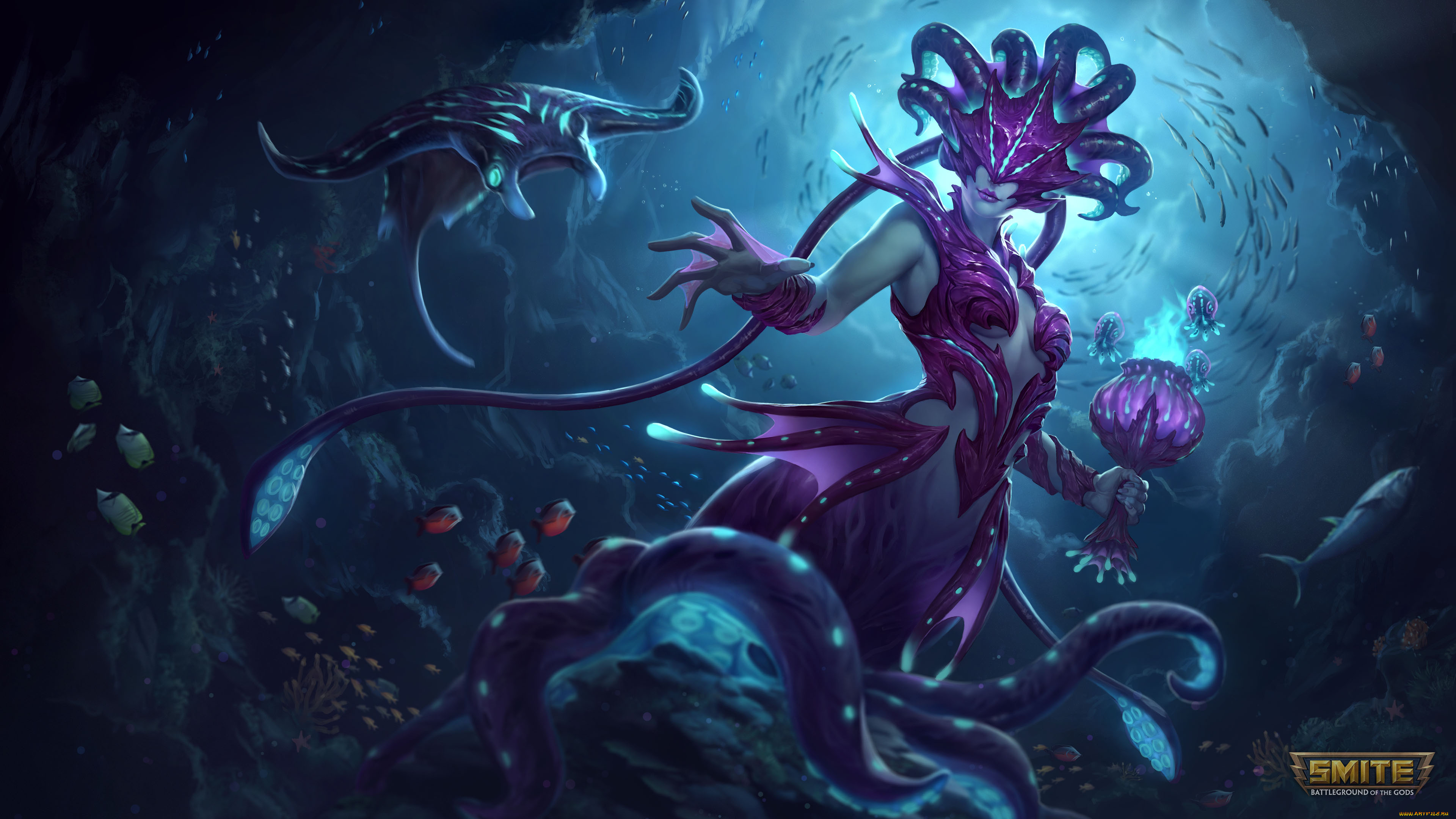 видео, игры, smite, игра