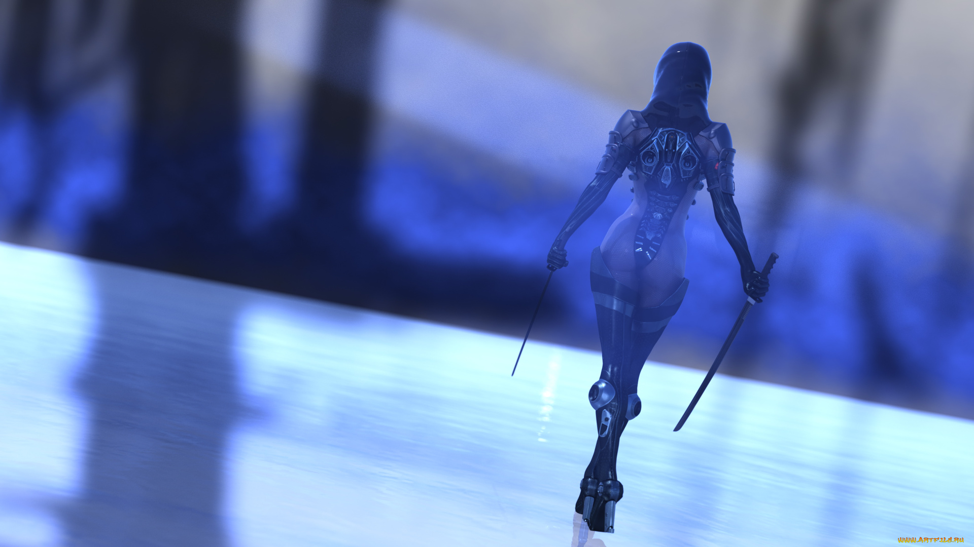 3д, графика, фантазия, , fantasy, девушка, фон, униформа