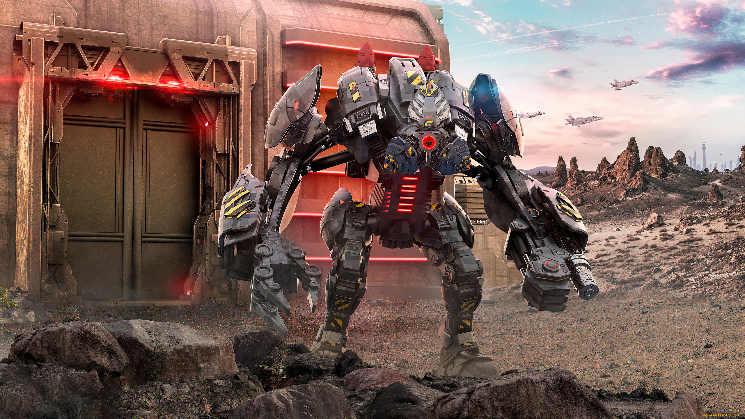 видео, игры, ---другое, hero, pursuit, instant, war, персонаж, робот