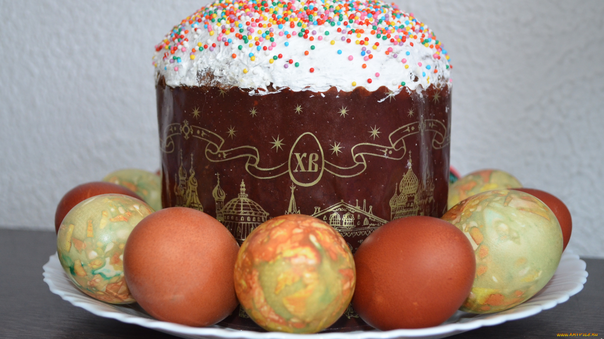 праздничные, пасха, кулич, яйца