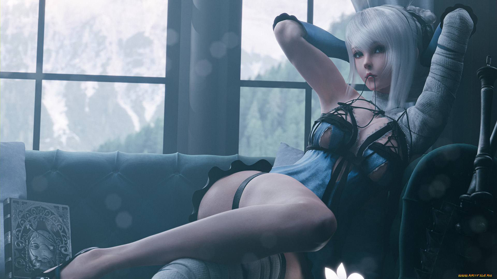 видео, игры, nier, , replicant